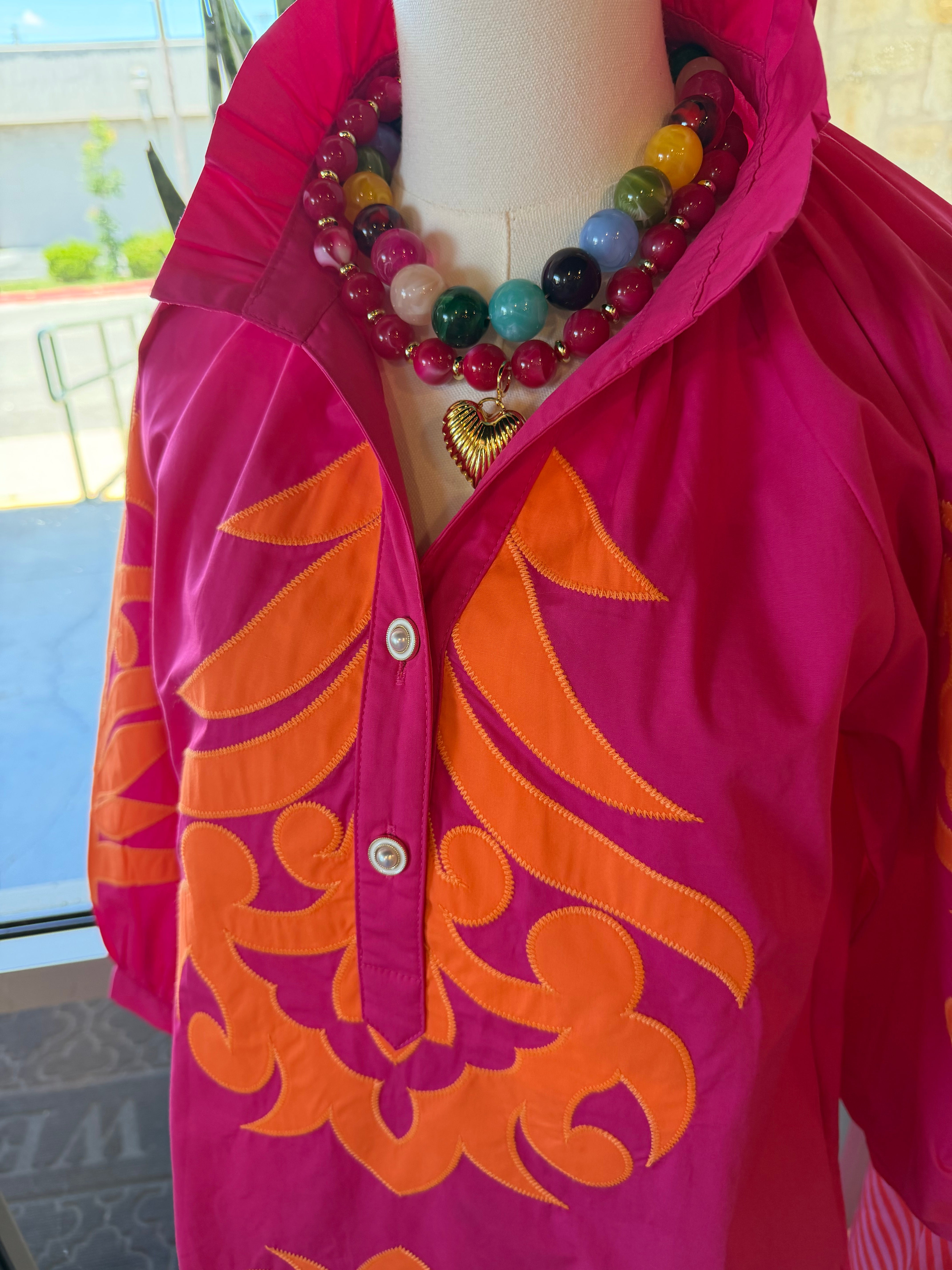 Kathy Appliqué Dress