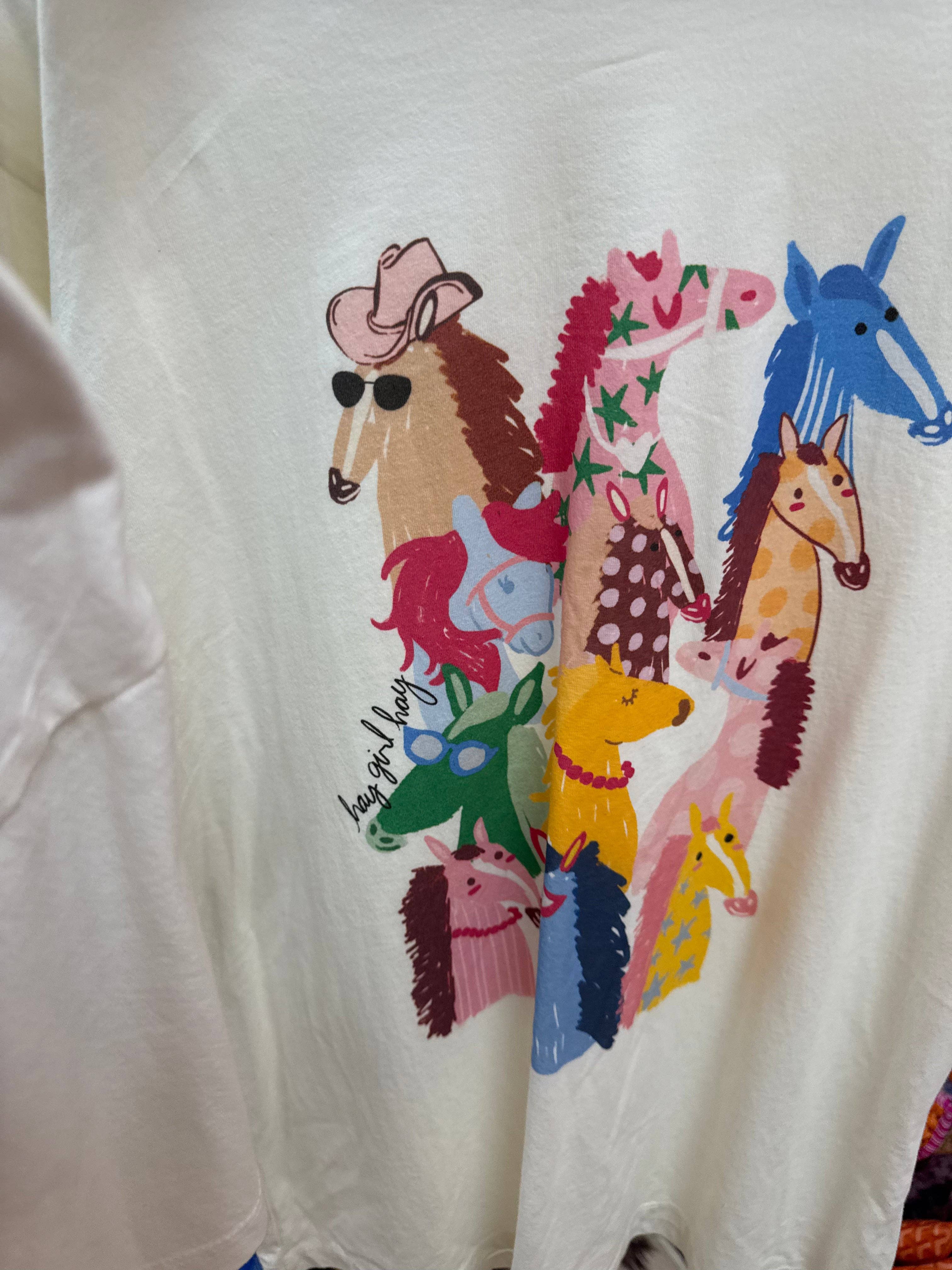 Horse Collage Tank