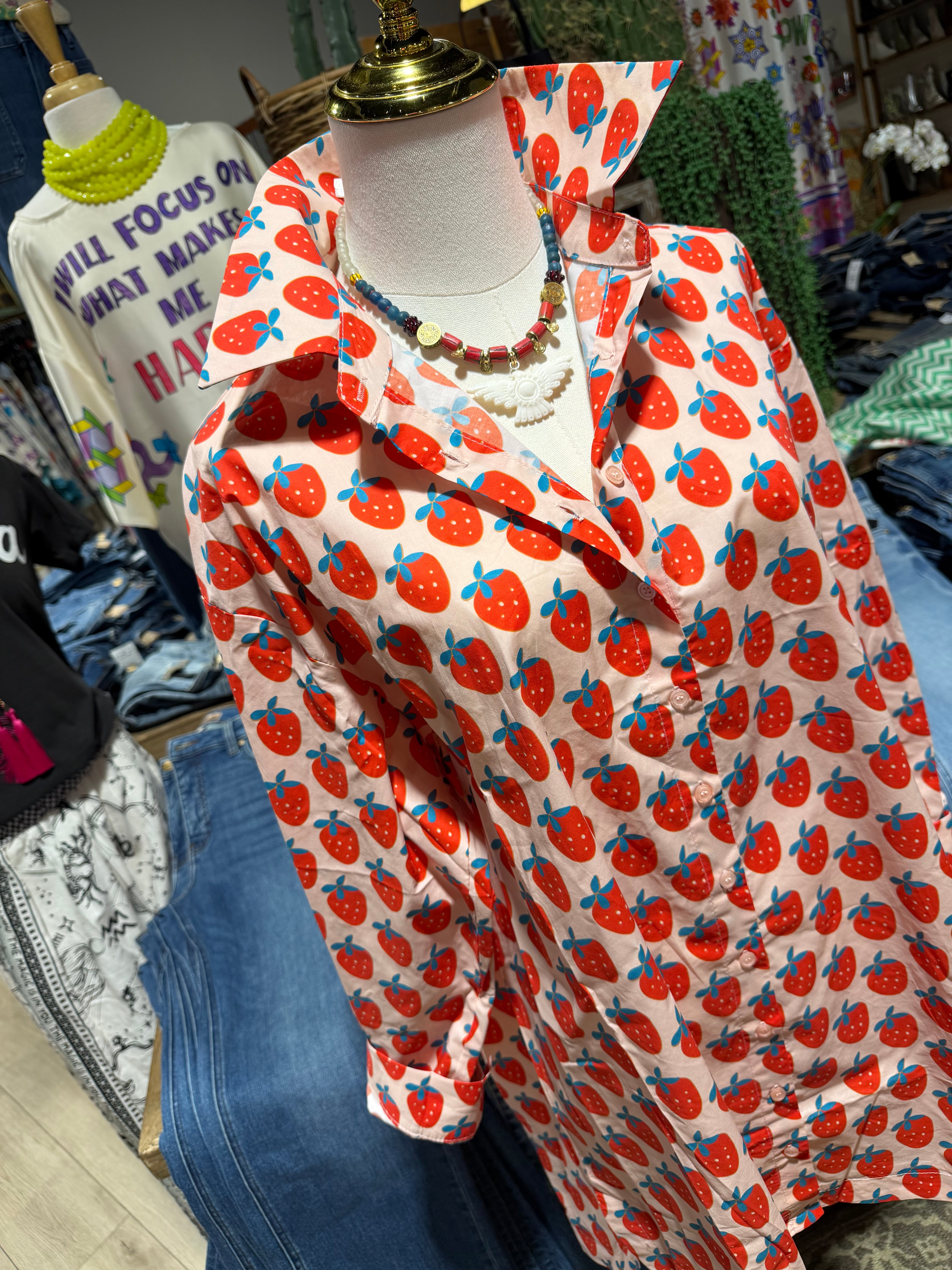 Strawberry Beach Dress