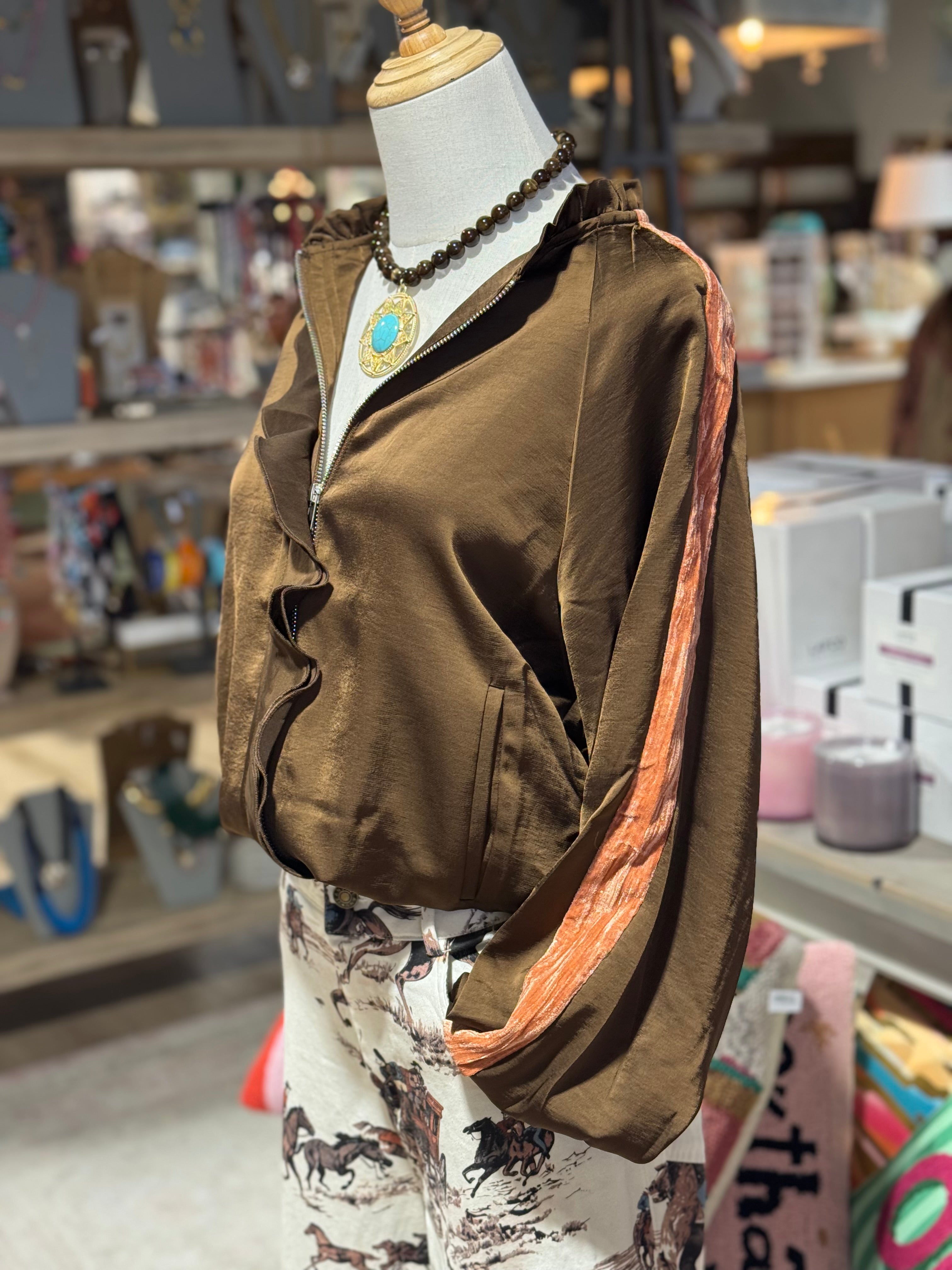 Cassidy Ruffle Jacket