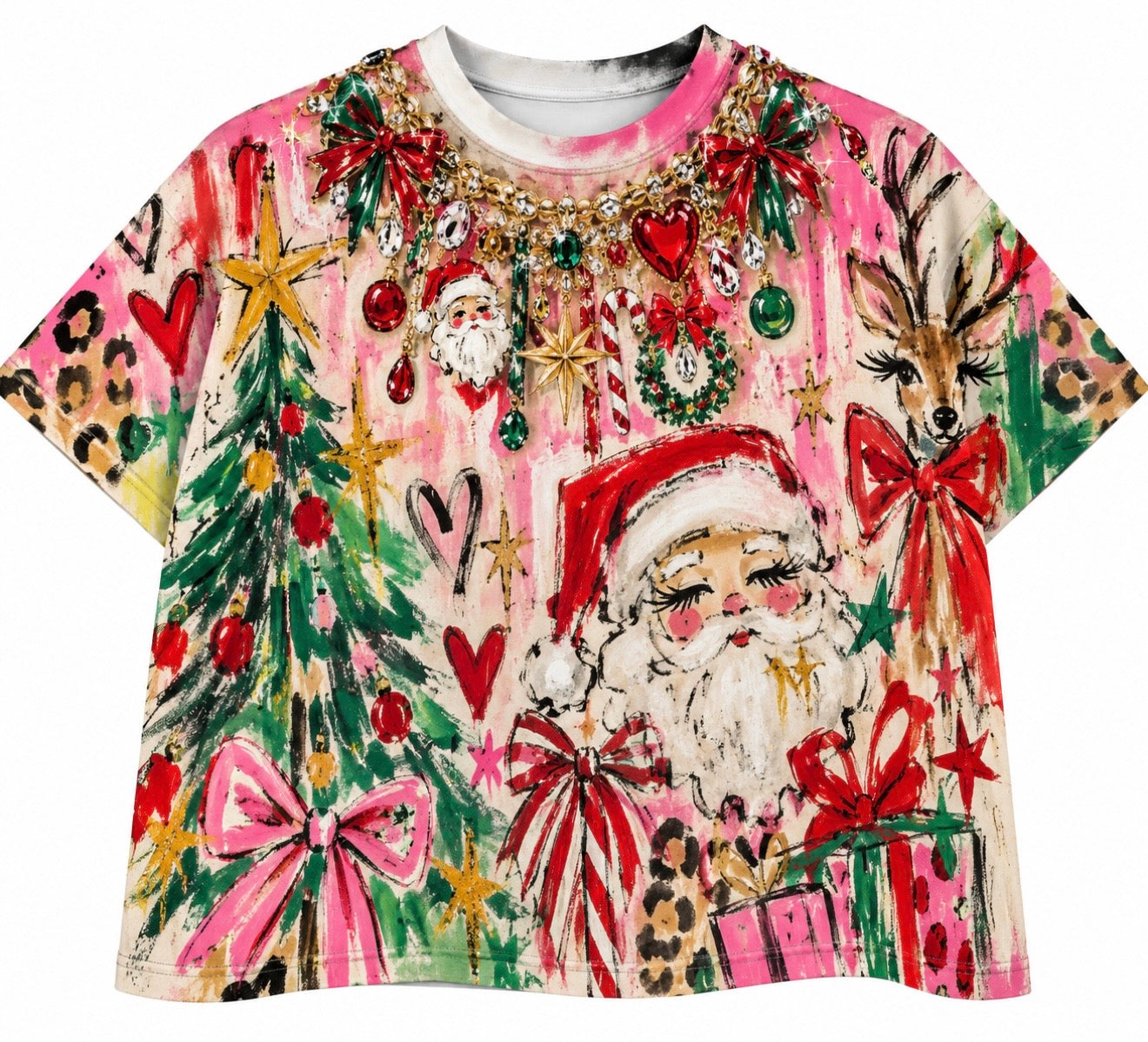 Graffiti Santa Tee