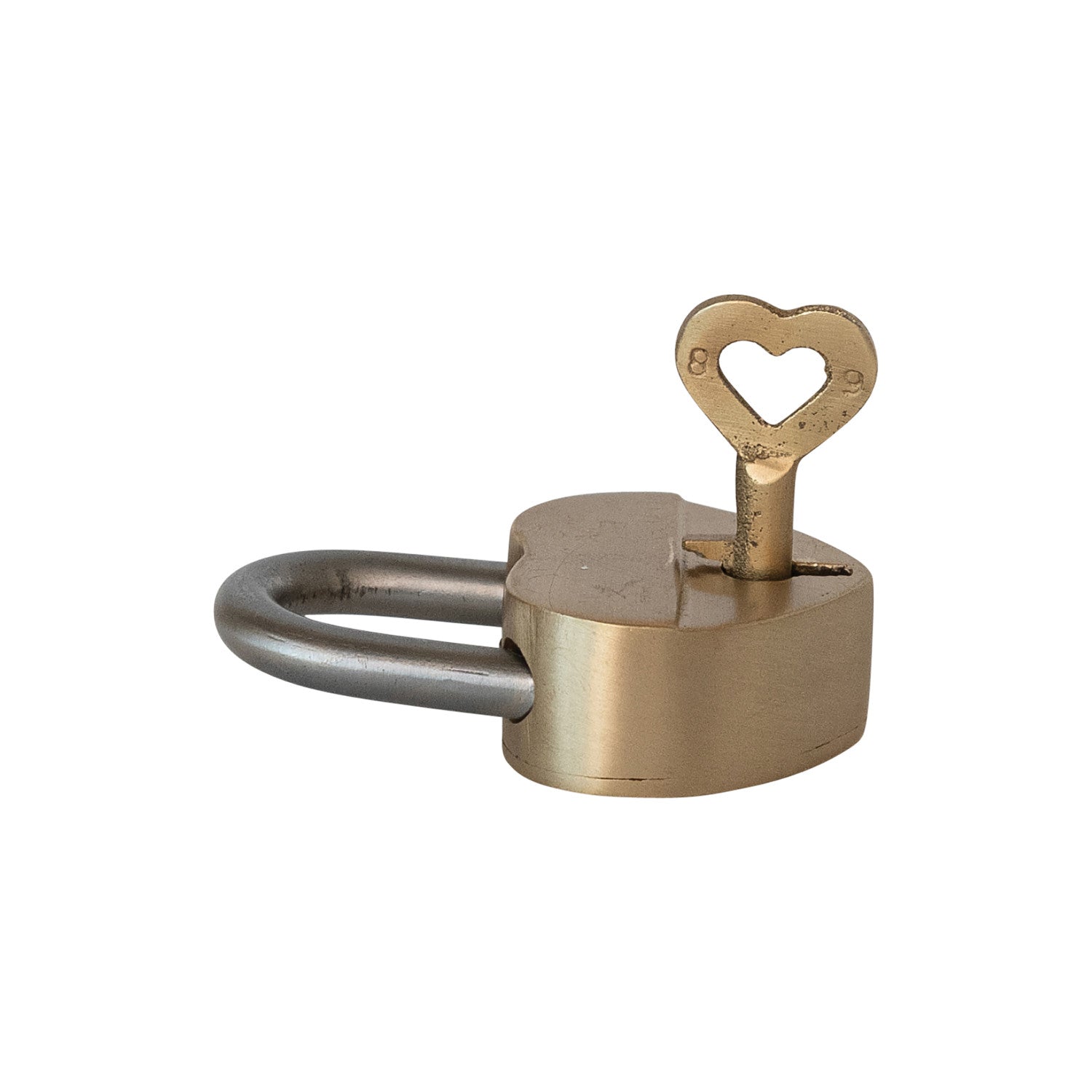 Heart Shaped Padlock & Keys