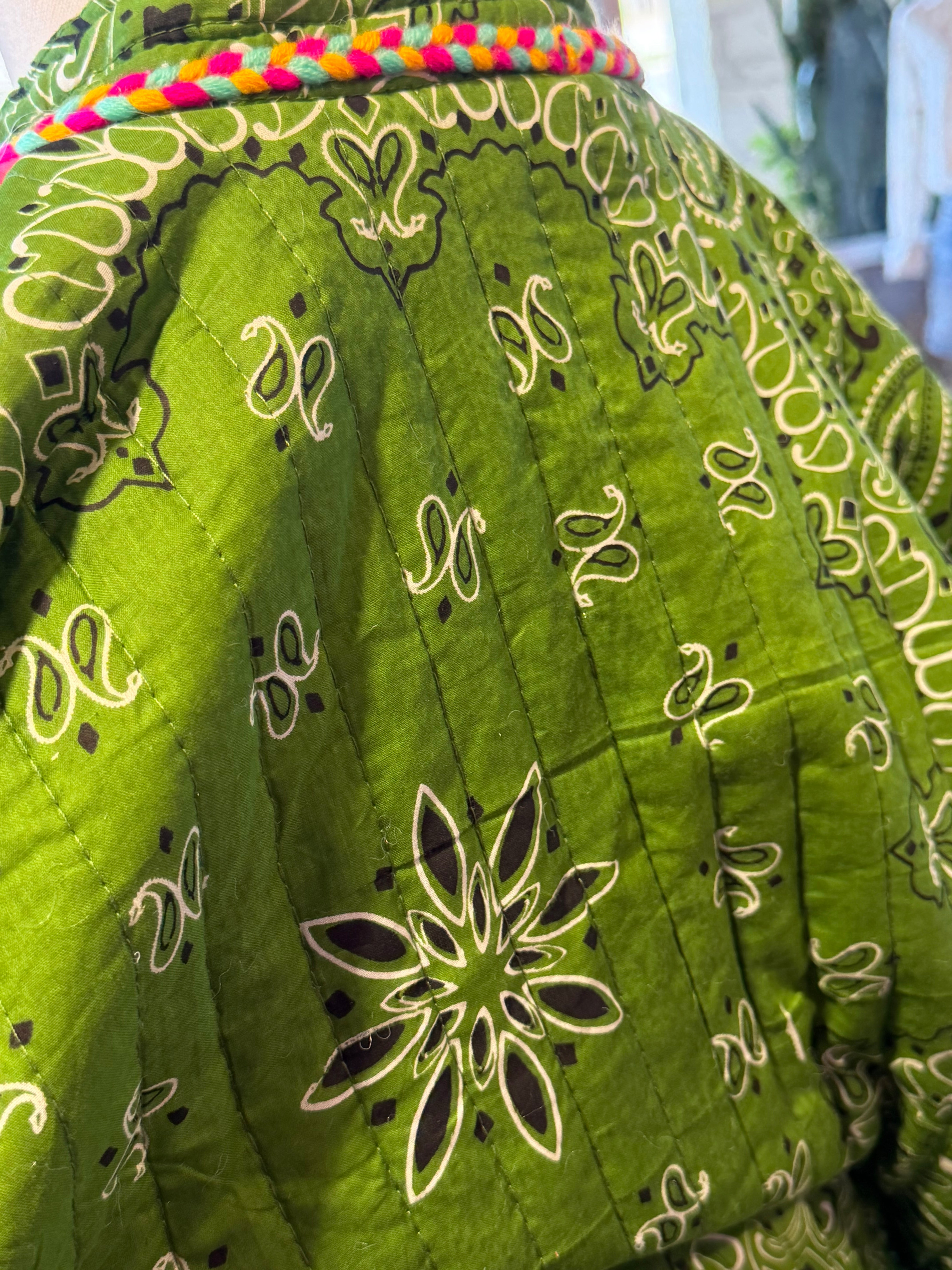 Kiki Bandana Quilted Jacket
