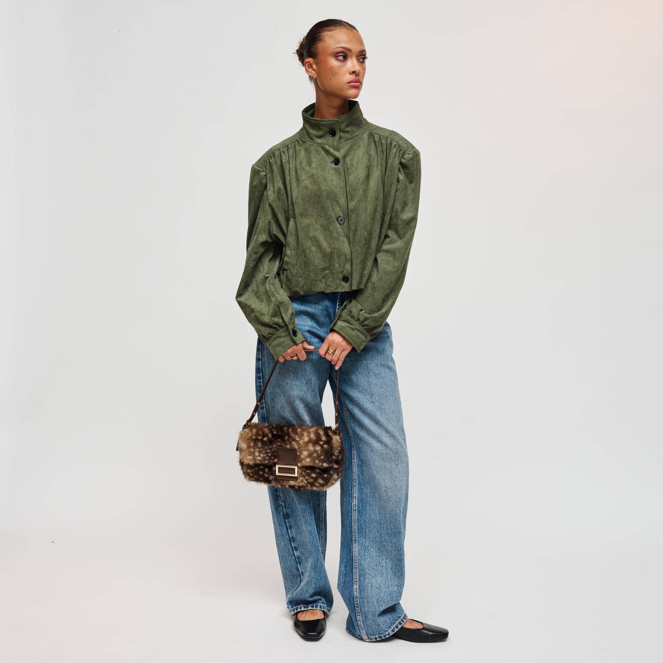 Beverly - Faux Fur Crossbody