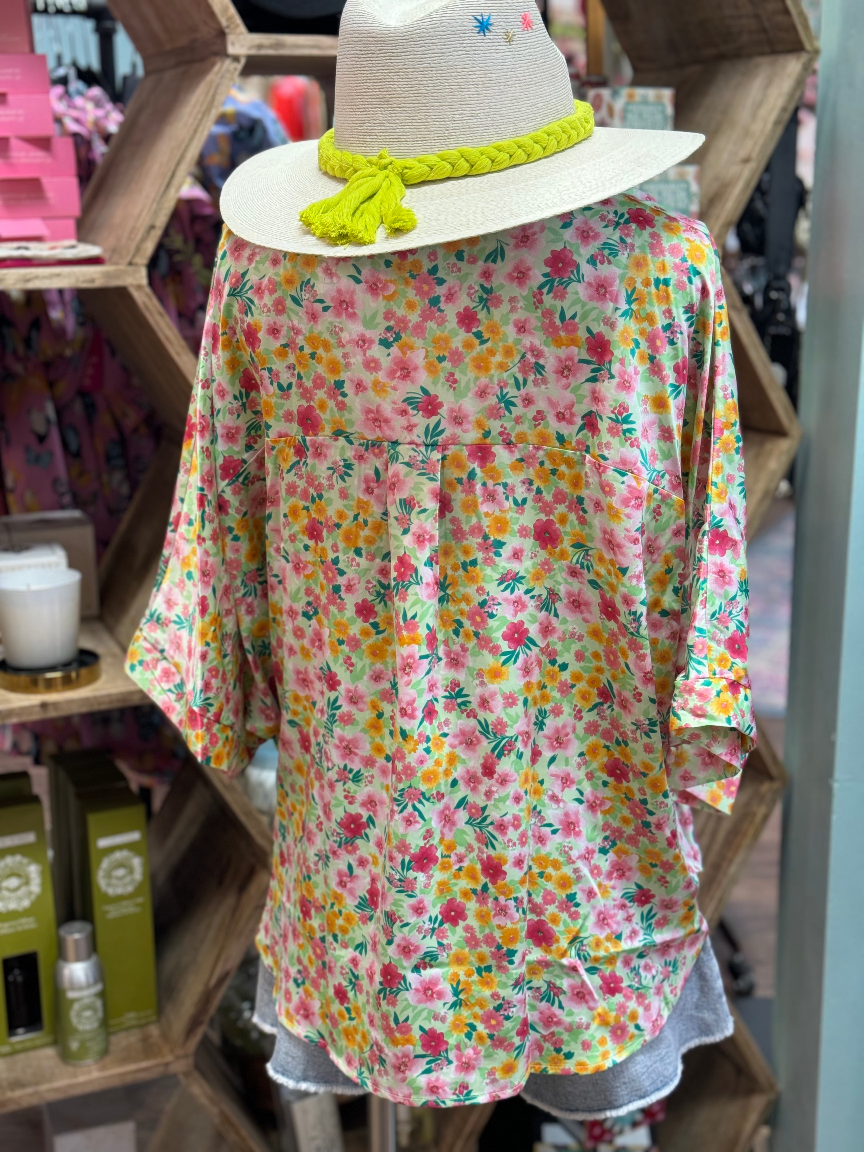 Spring Flowers Top***