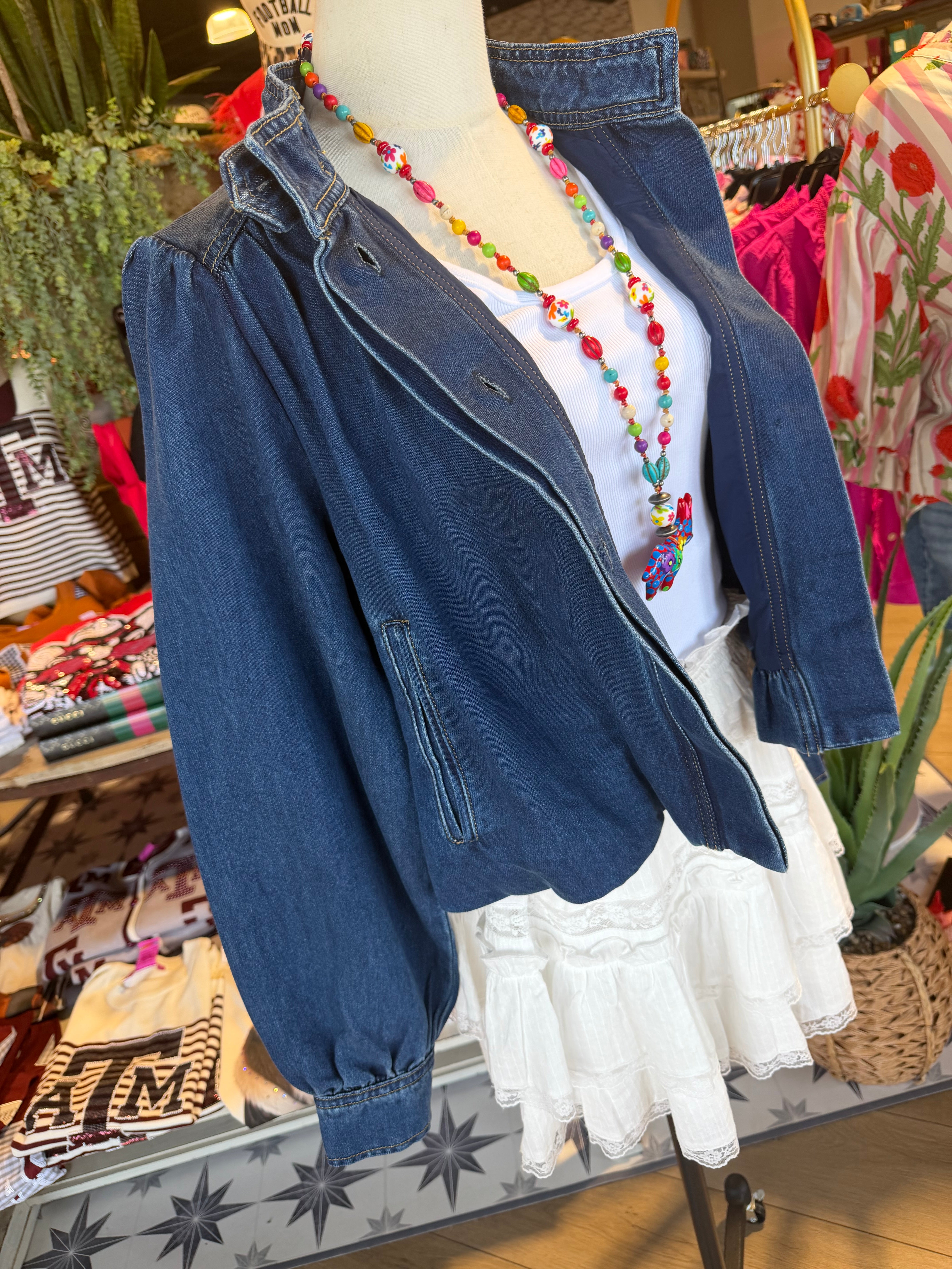 BUBBLE SOFT DENIM JACKET