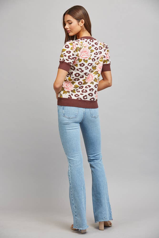 Rose JACQUARD SWEATER