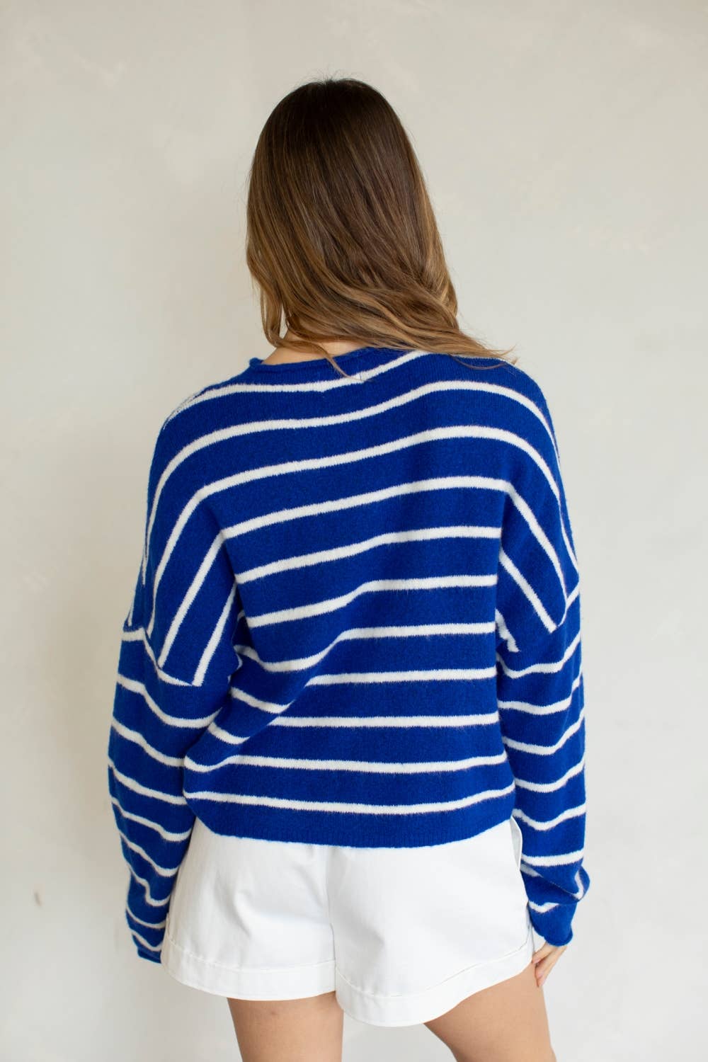 Piper Cardigan - Cabana Striped