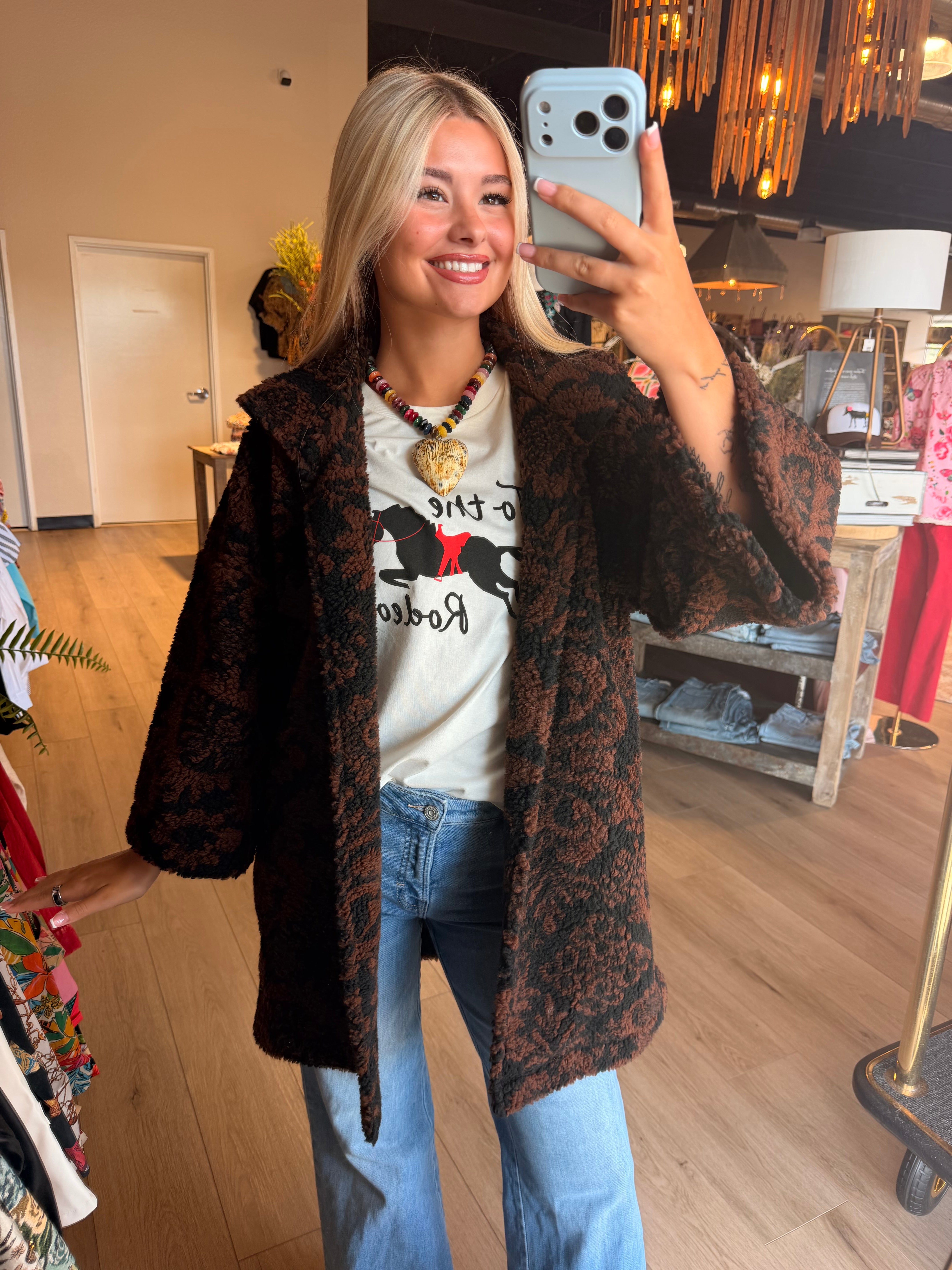 Tapestry Sherpa Coat