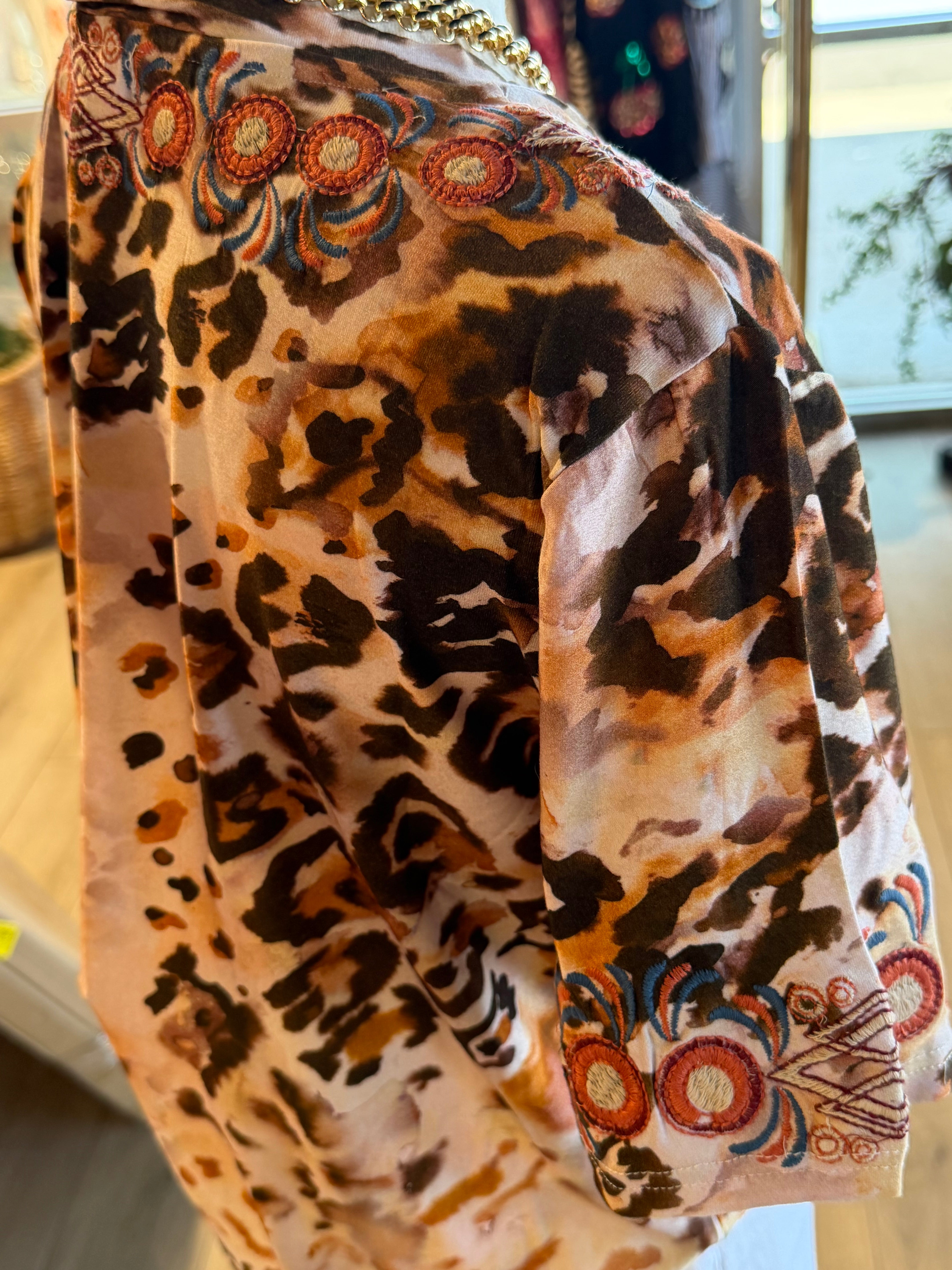 ALYSE TEE |Watercolor Print