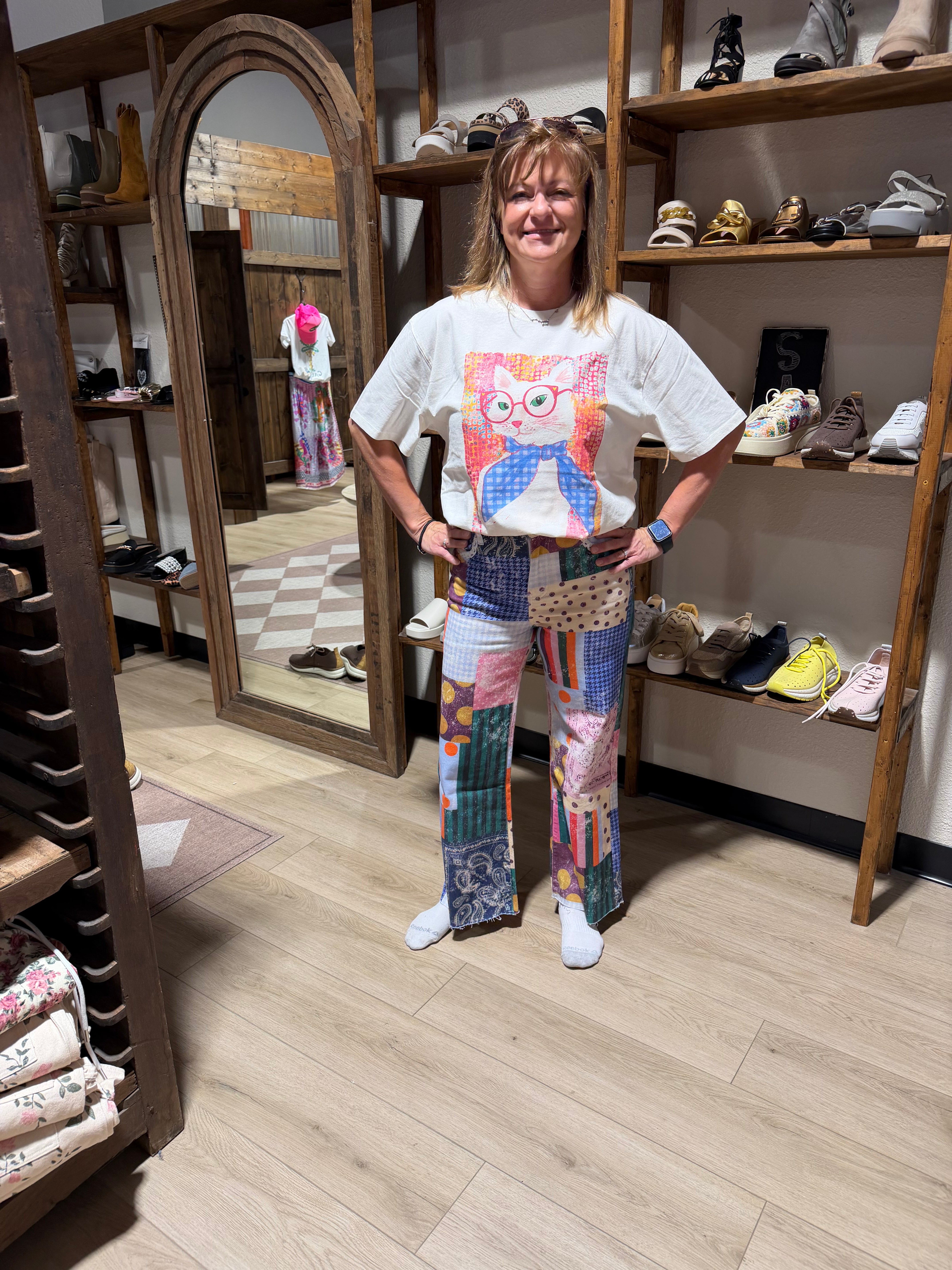 Jewel Patch Jeans