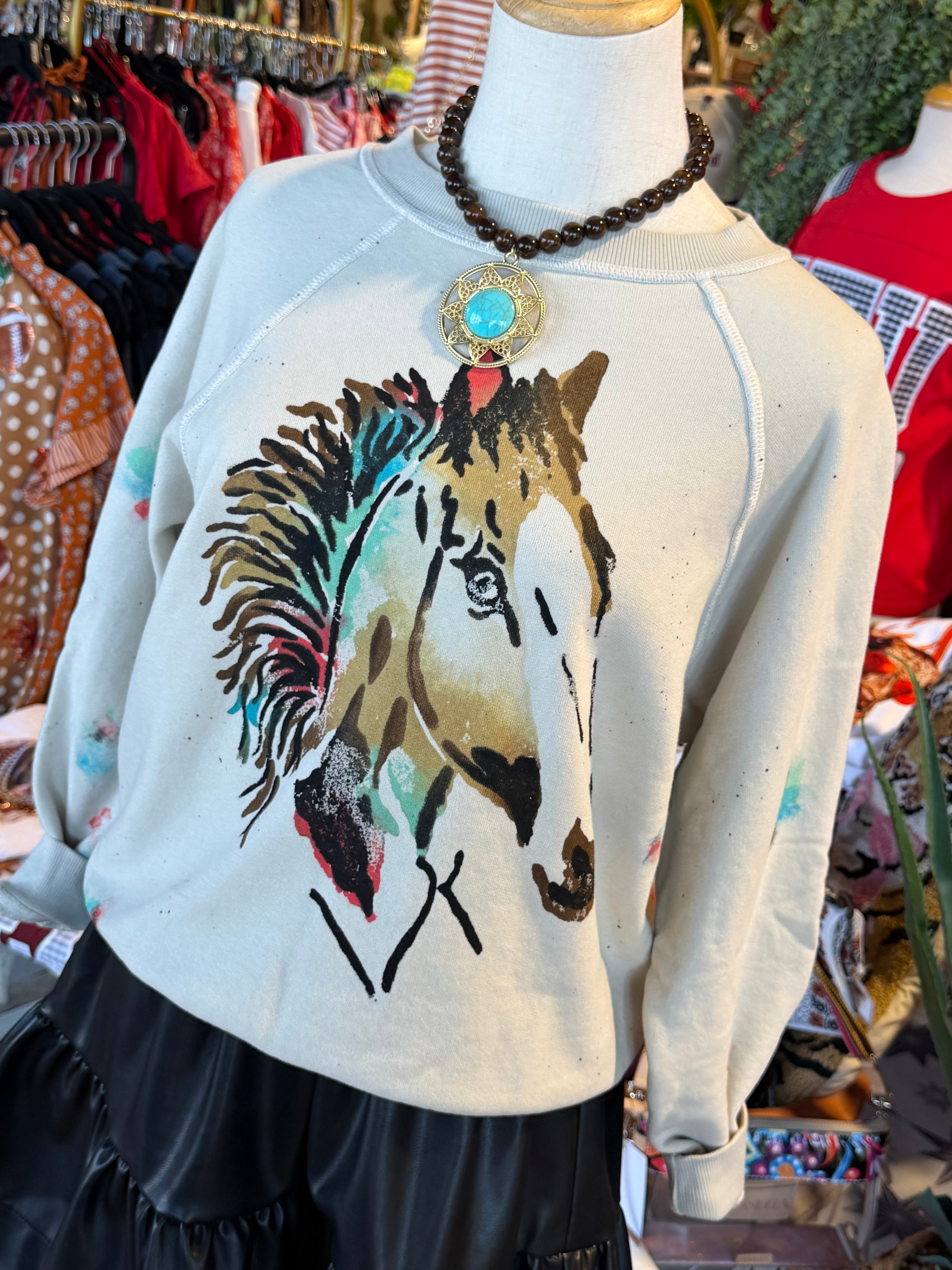 High Plains Stencil Sweatshirt