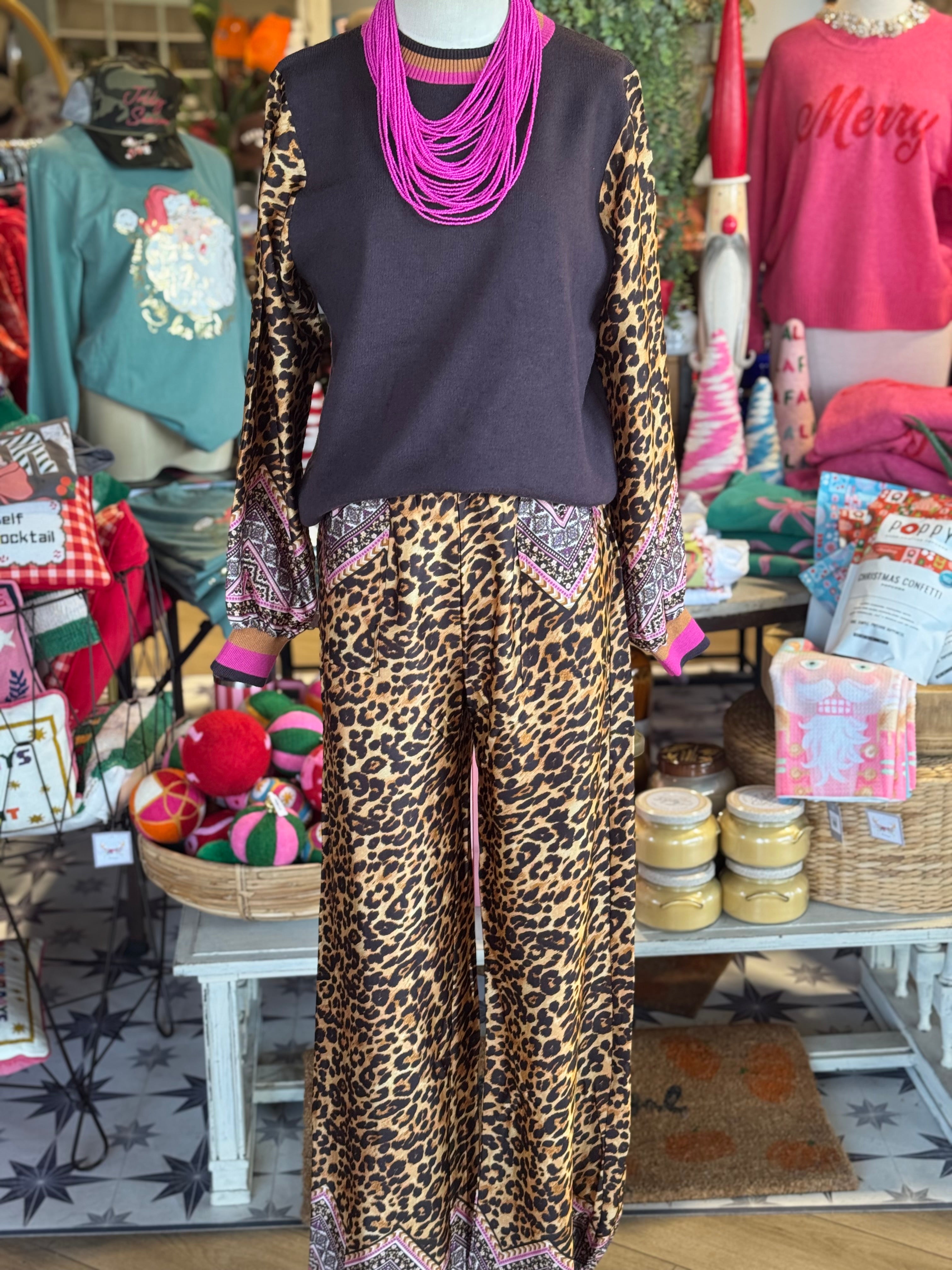 Aura Leopard Pants