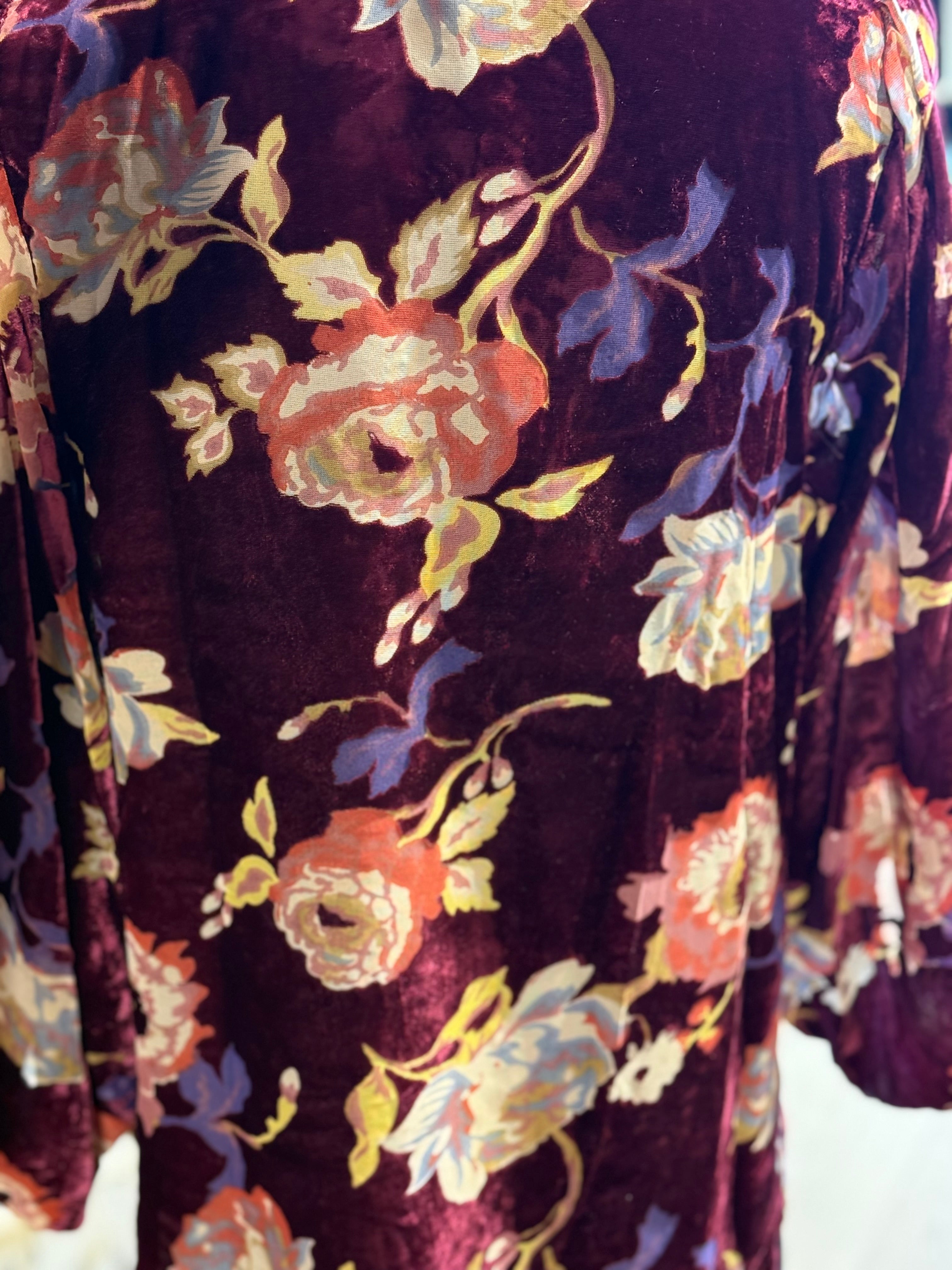 Brittany Ann Velvet Top