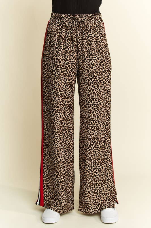 LEOPARD Racing Stripes Pant