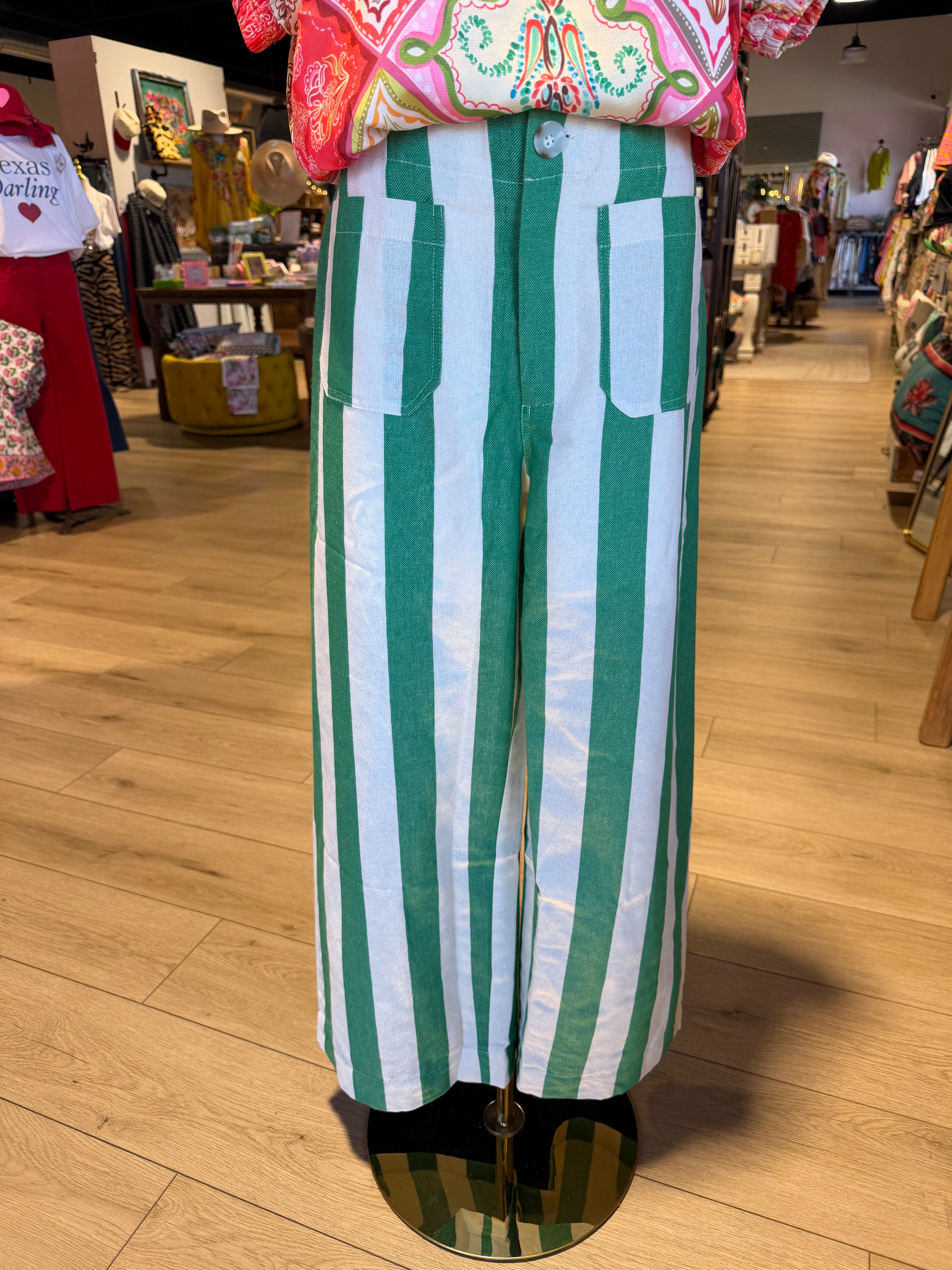 Avery Stripe Pants ( 2 Colors)