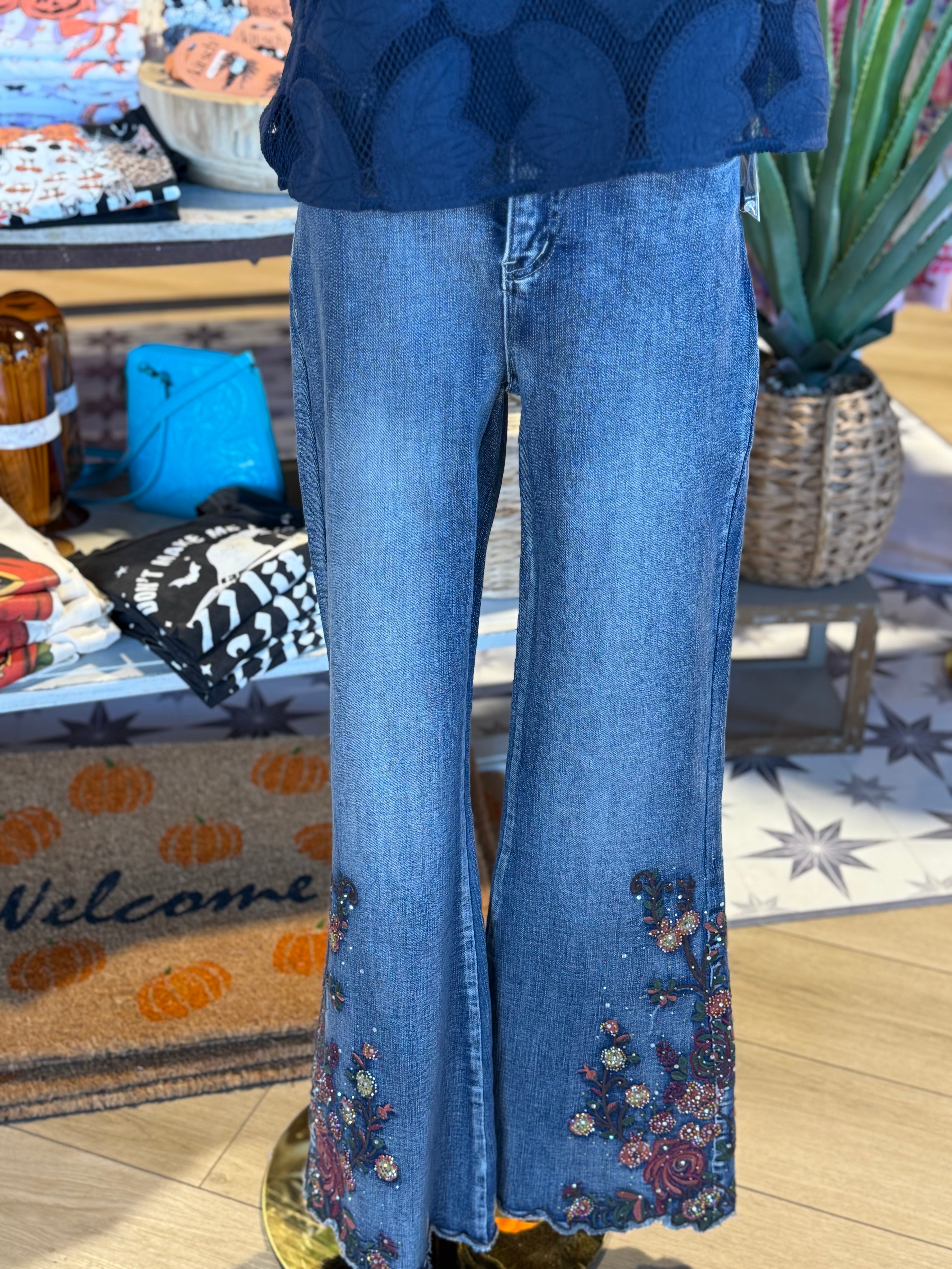 Darcy Rhinestone Jeans
