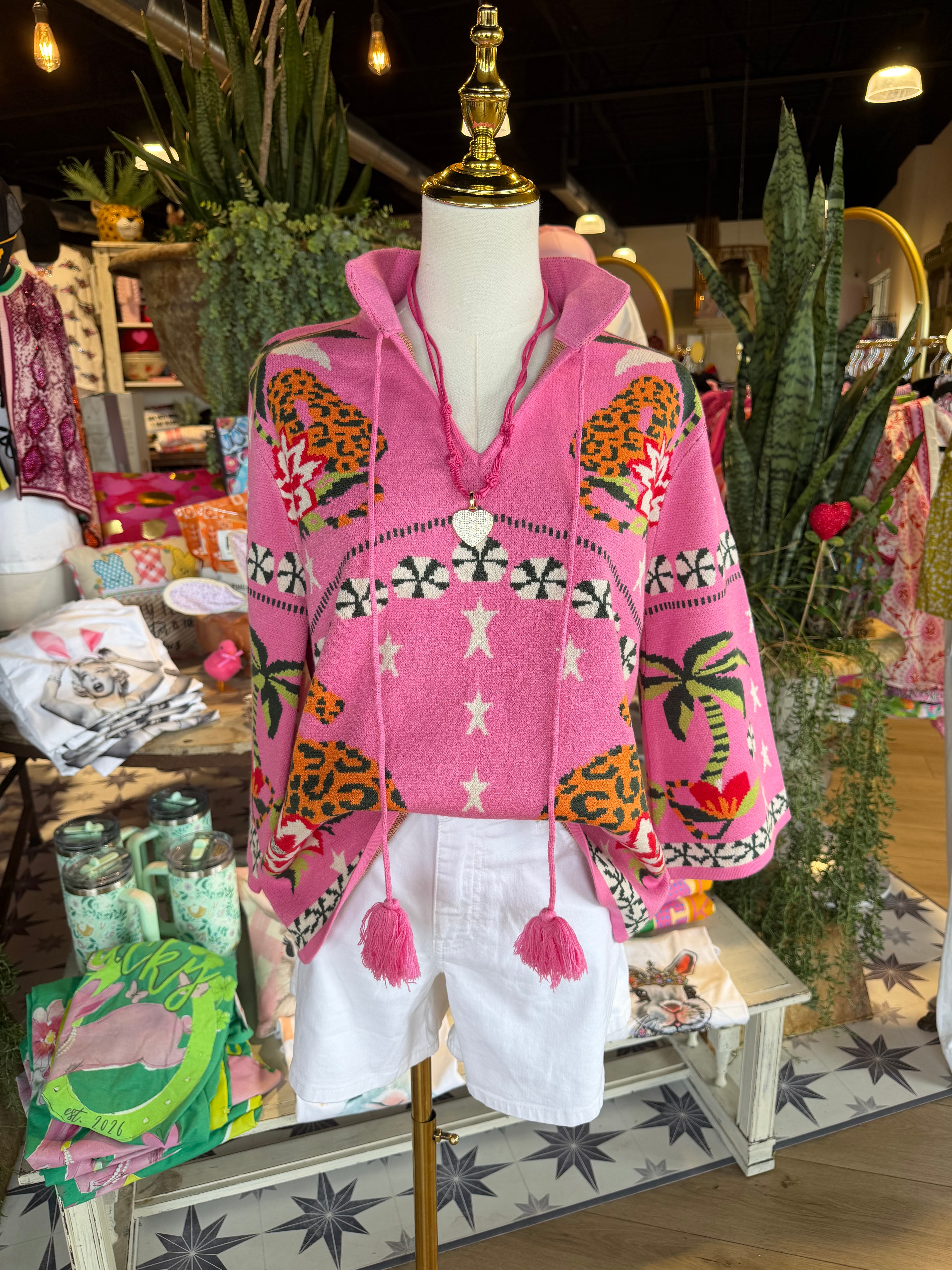 Priscilla Leopard Knit