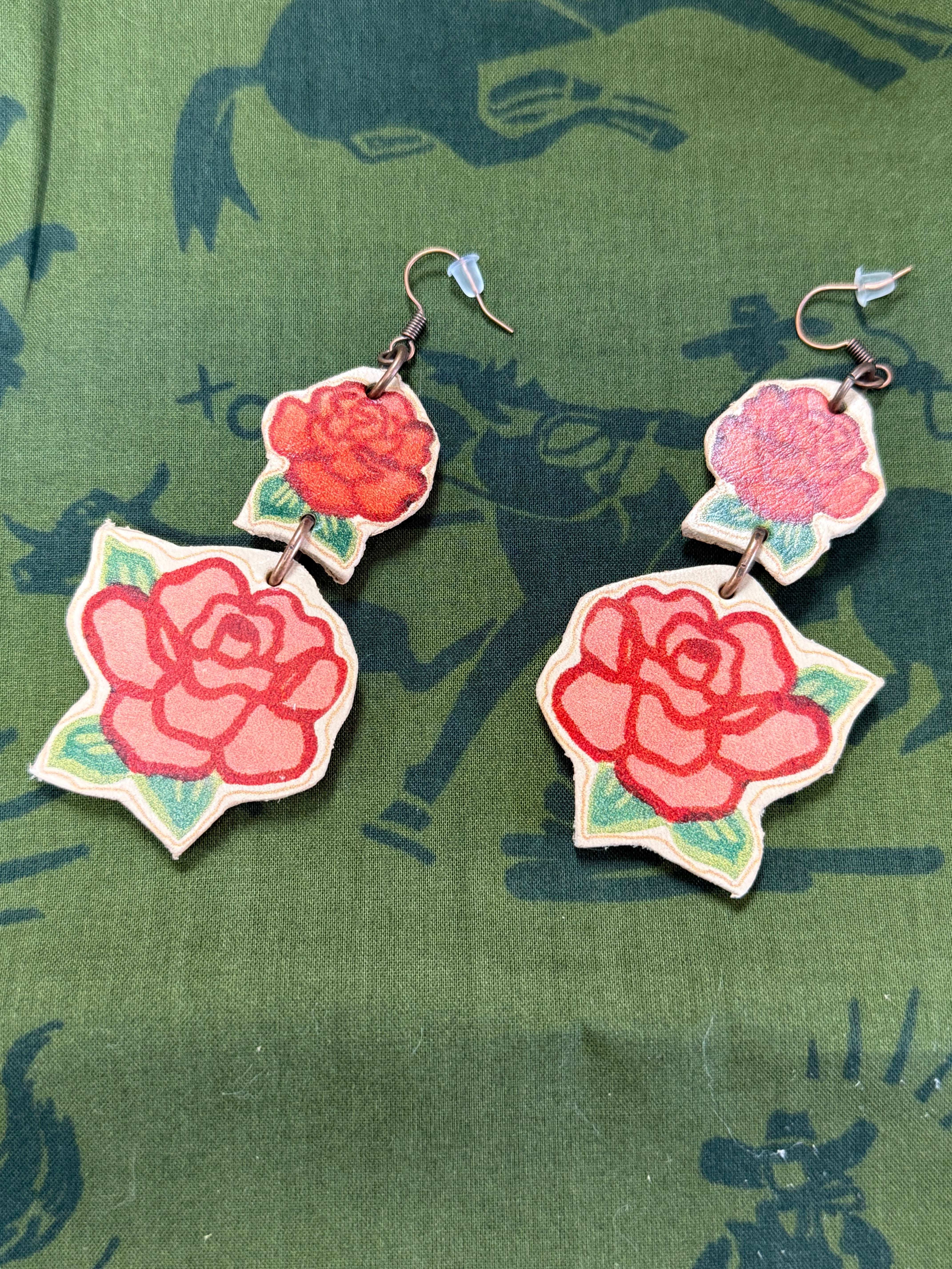 Crown of Roses Earrings