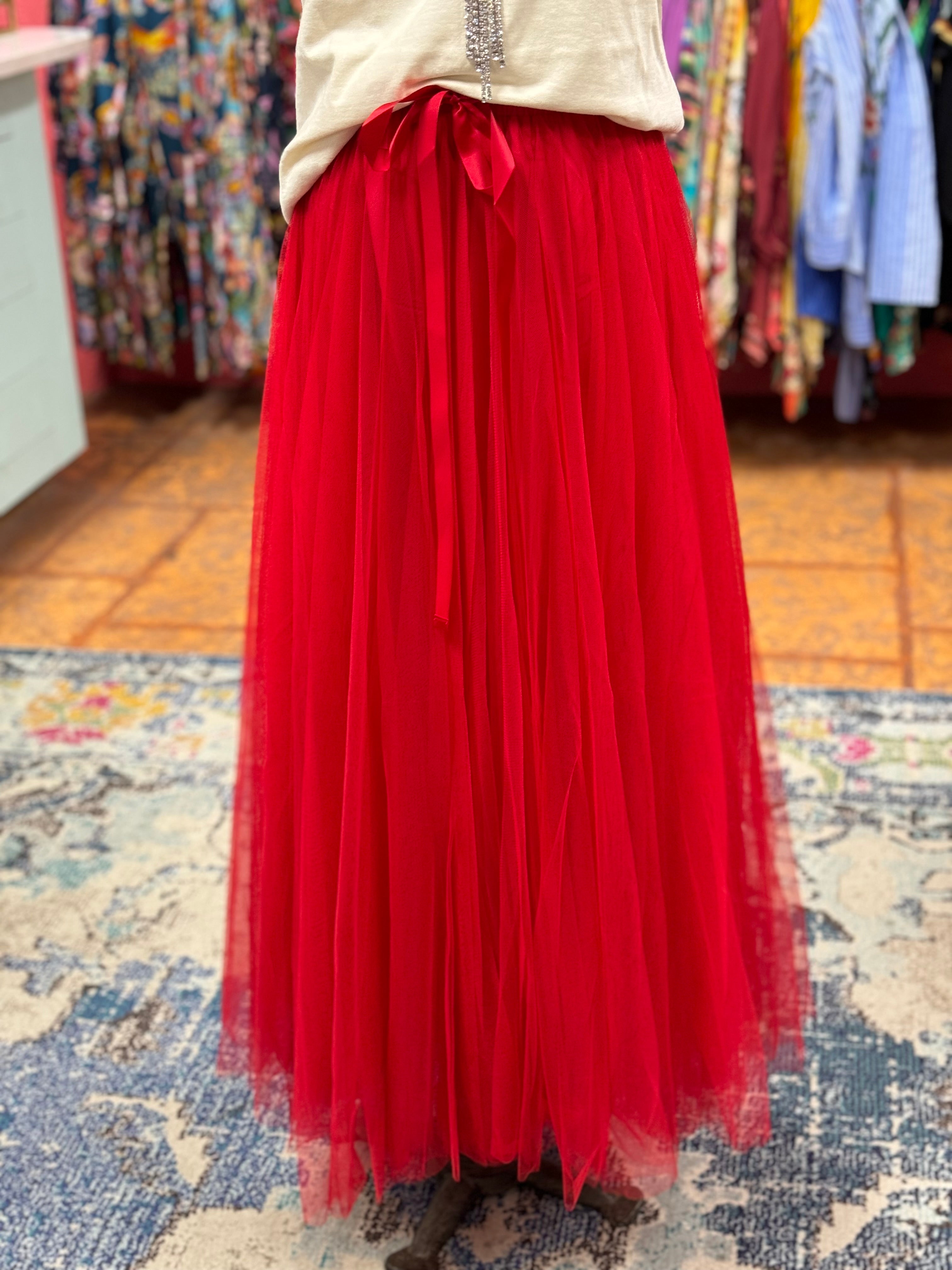 Rouge Aria Tulle Skirt***