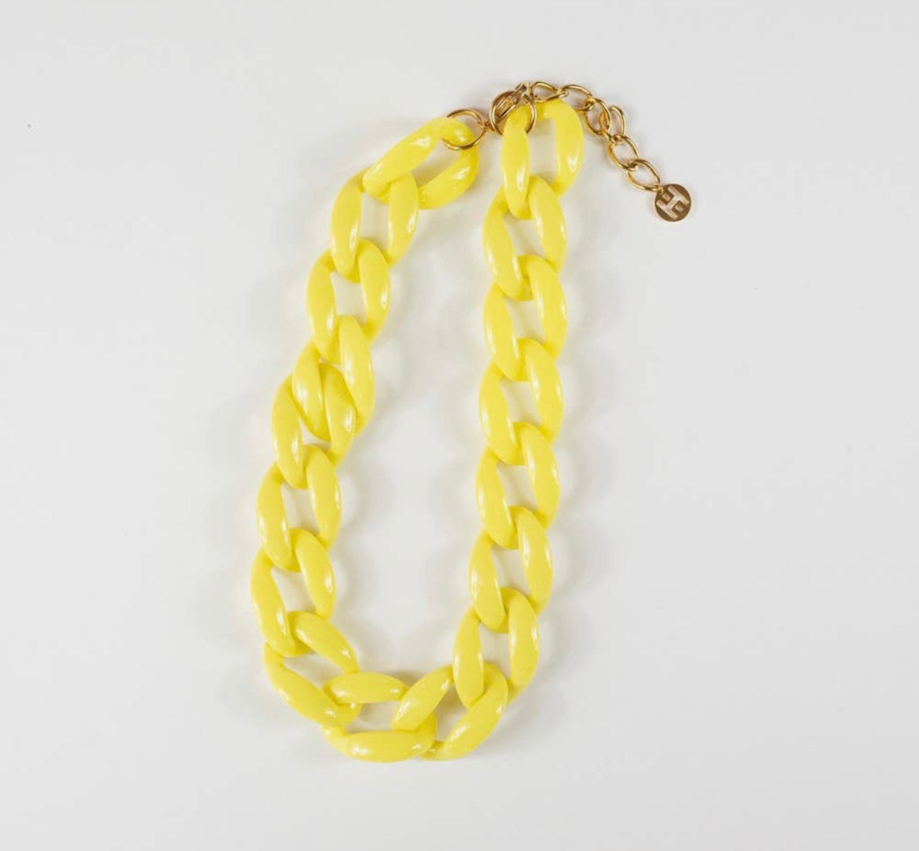 Chunky Resin Link Necklace- Assorted