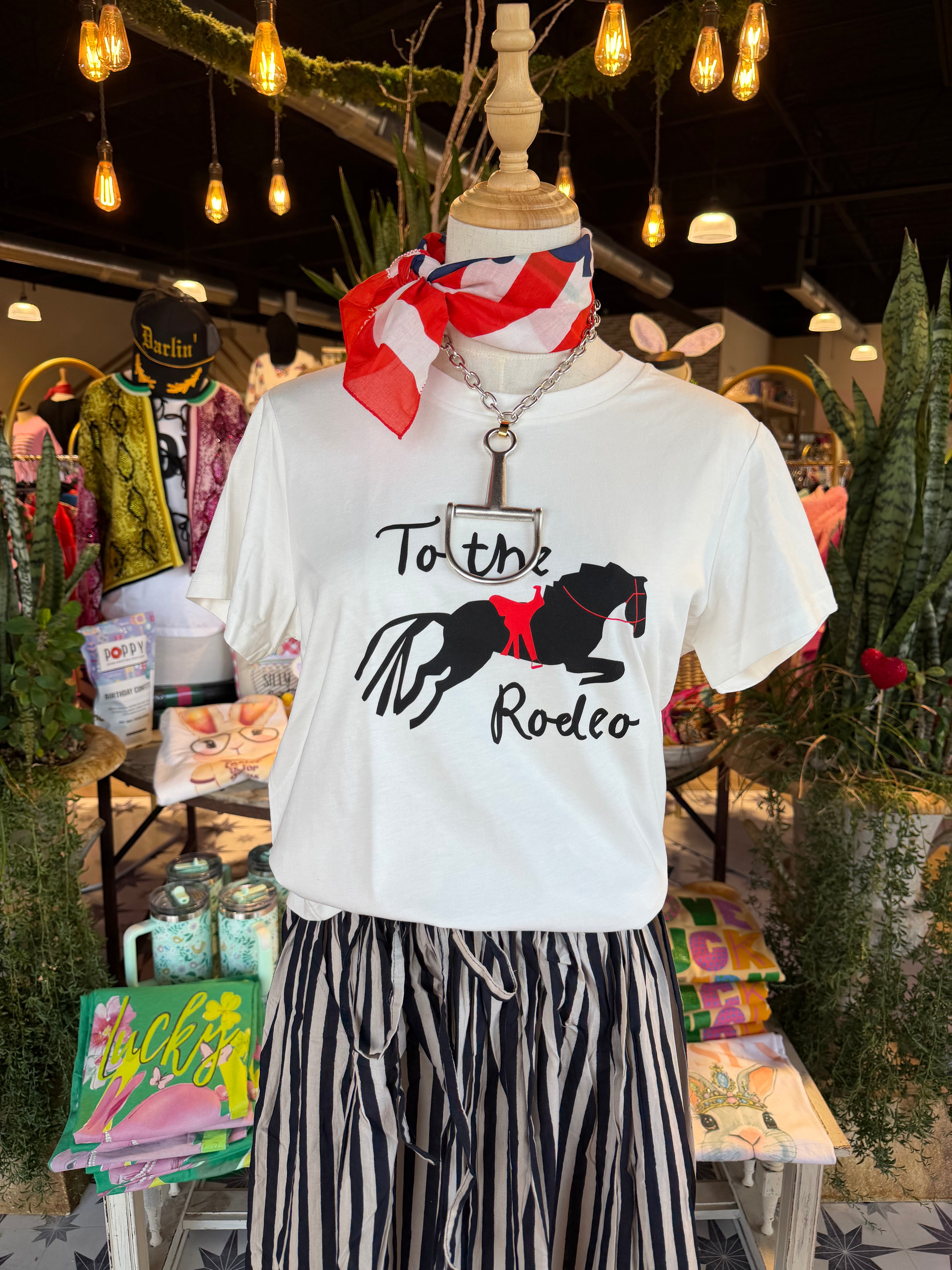 Kiki Tee To The Rodeo Size