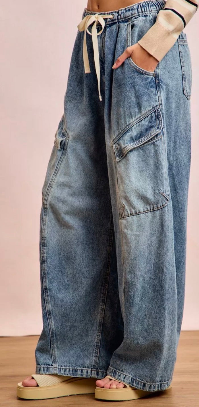 Cleo Barrel Pants