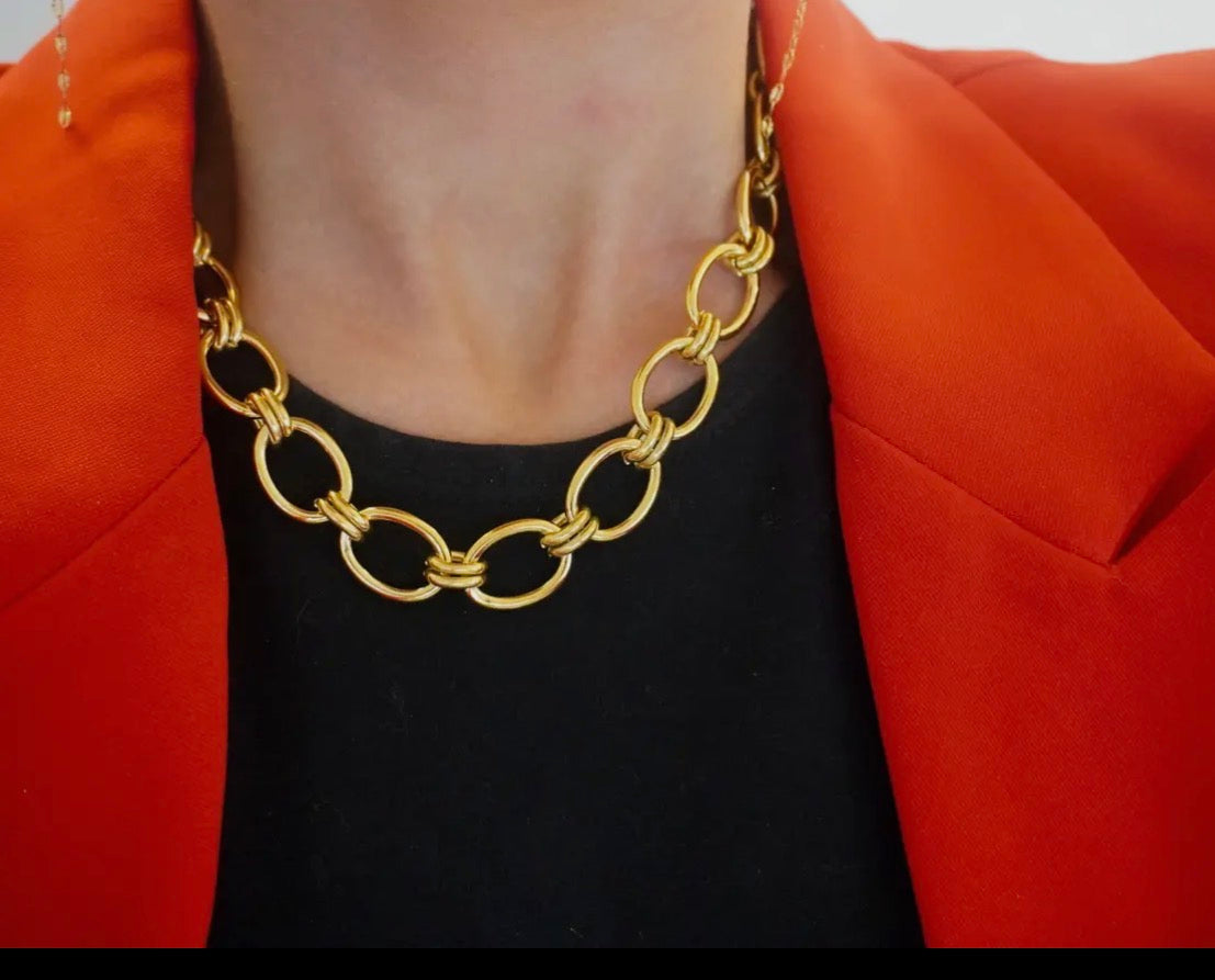 Luxe Gold Chain Necklace