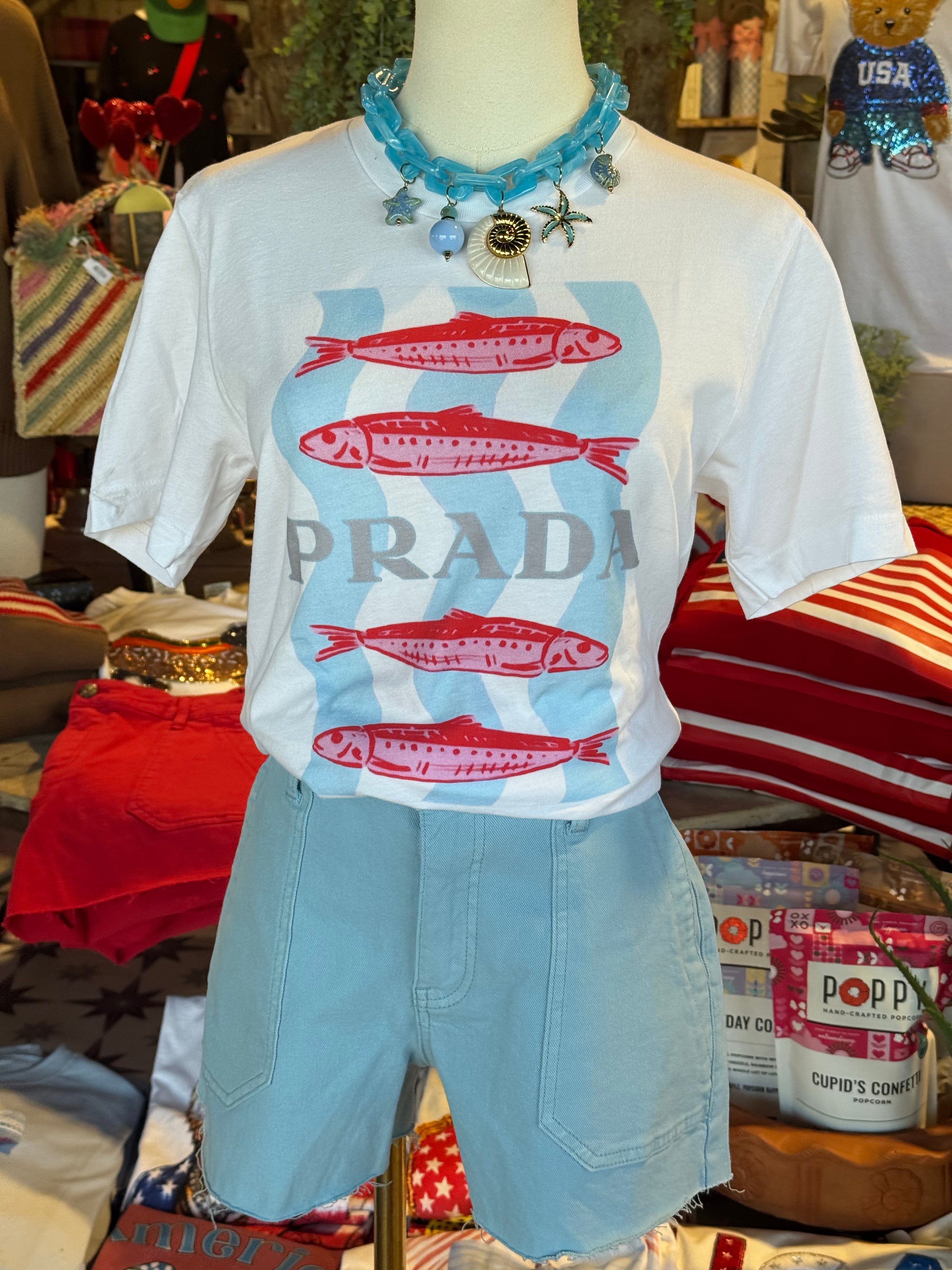 Prada Fish Tee