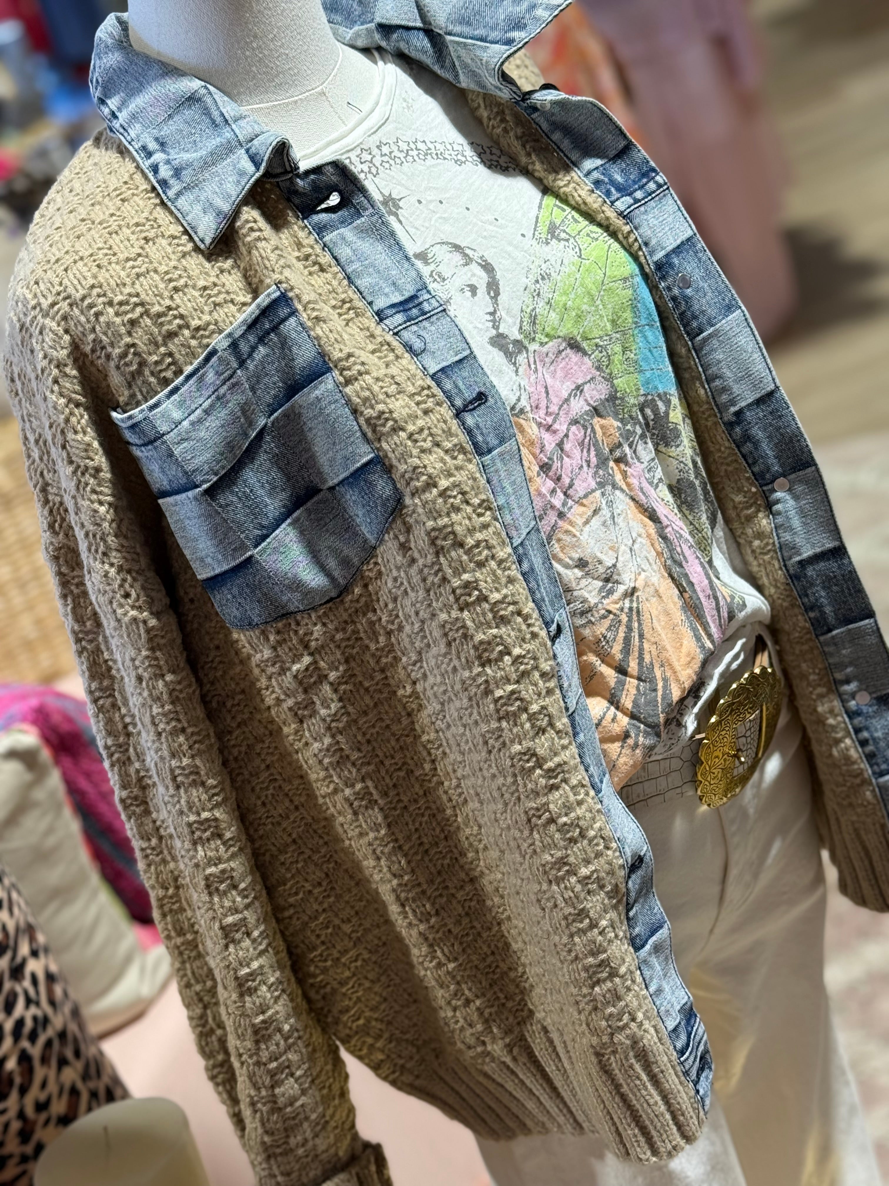 Georgia Mixed Sweater