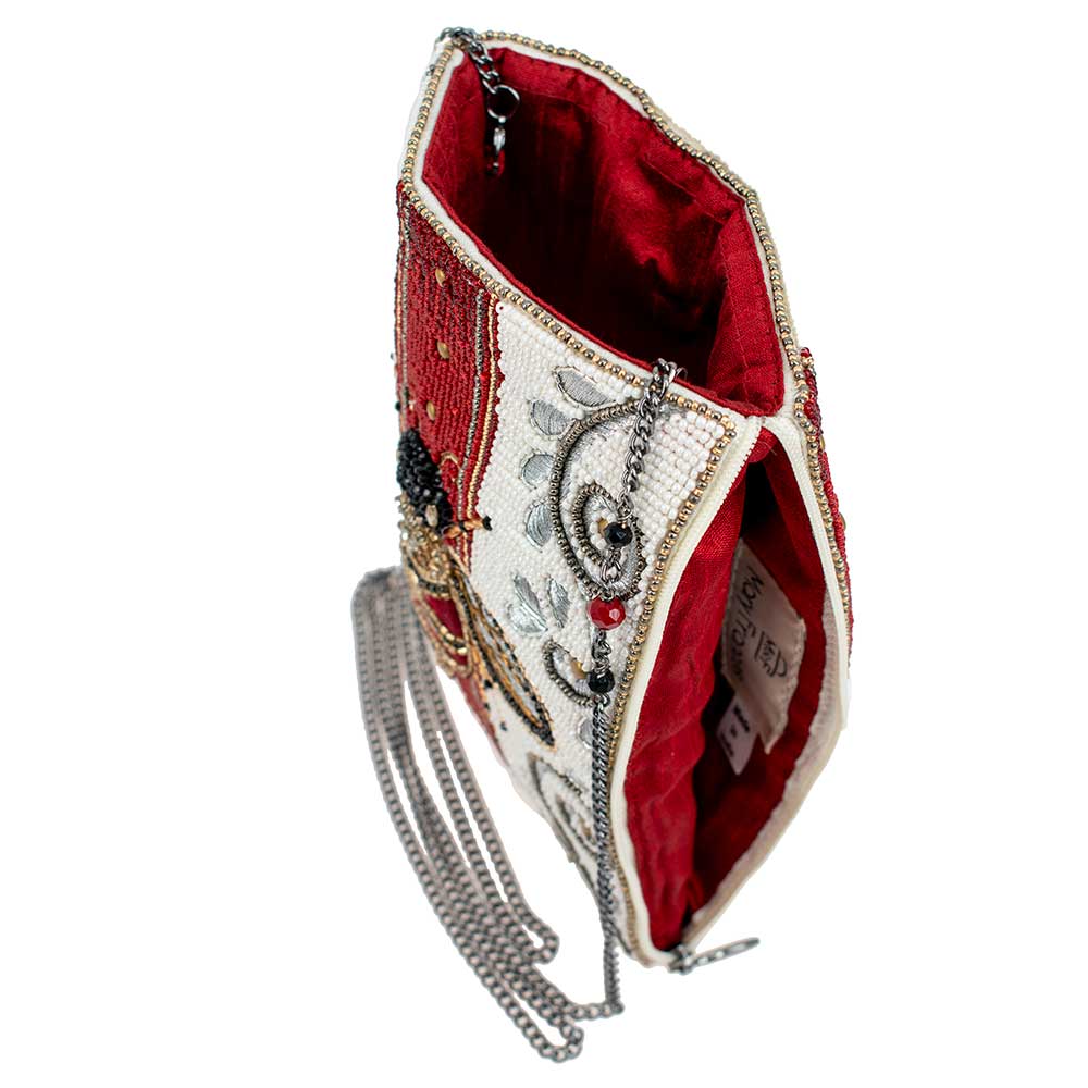 Royal Bee Beaded Bee Mini Crossbody Handbag