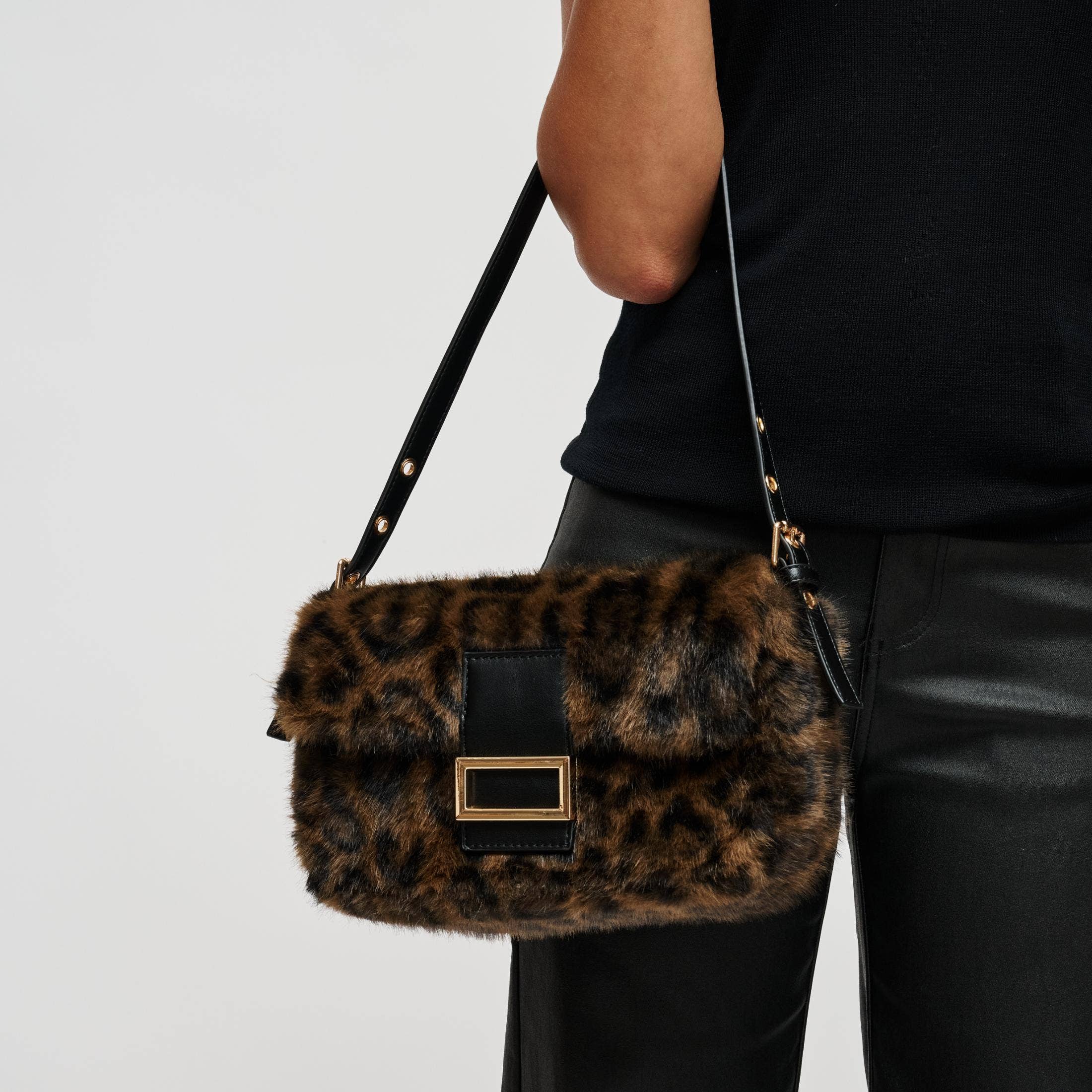 Beverly - Faux Fur Crossbody