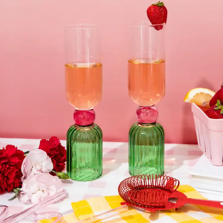 Tipsy Turvy Glass Set