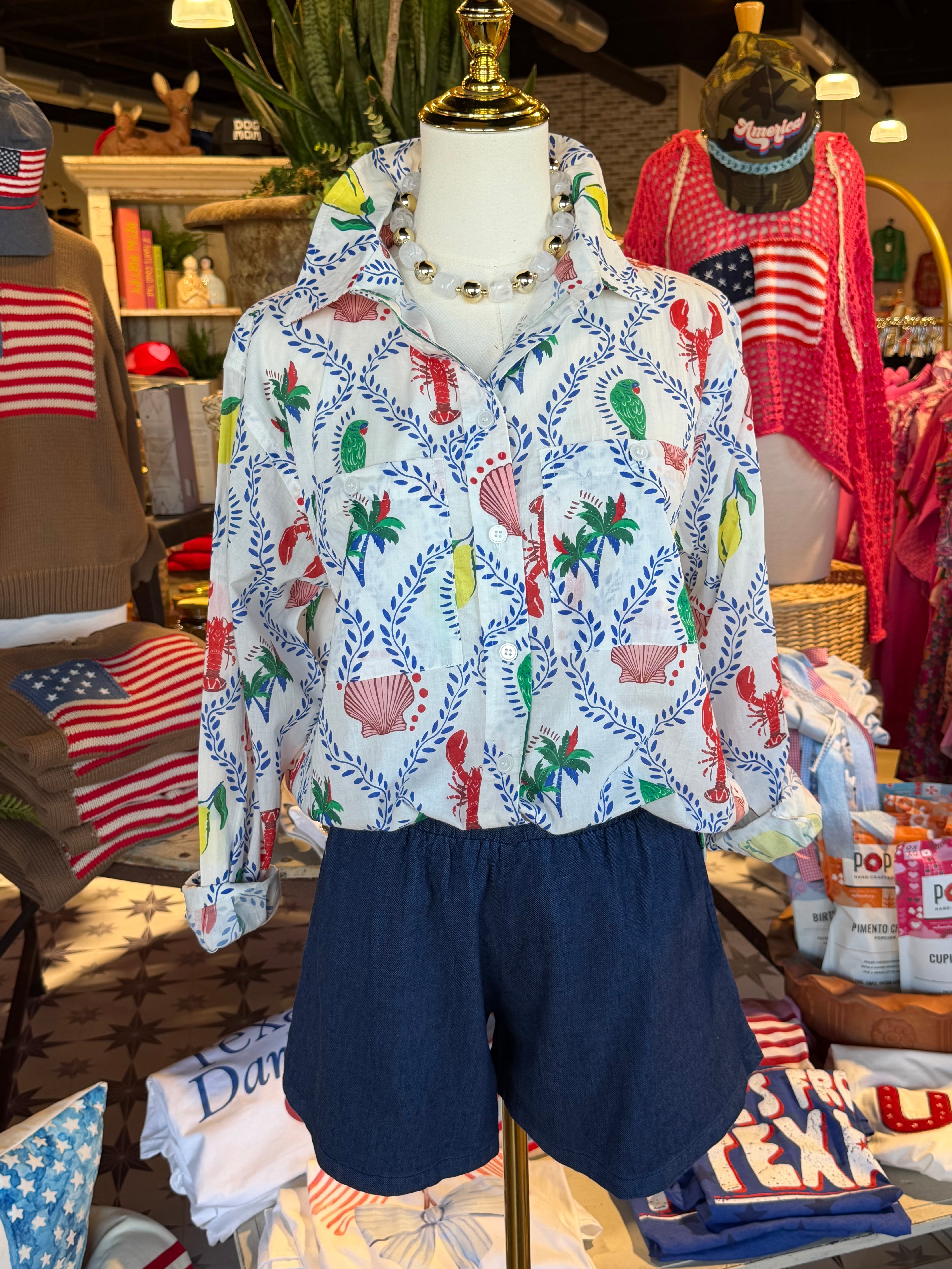 Nantucket Camp Shirt