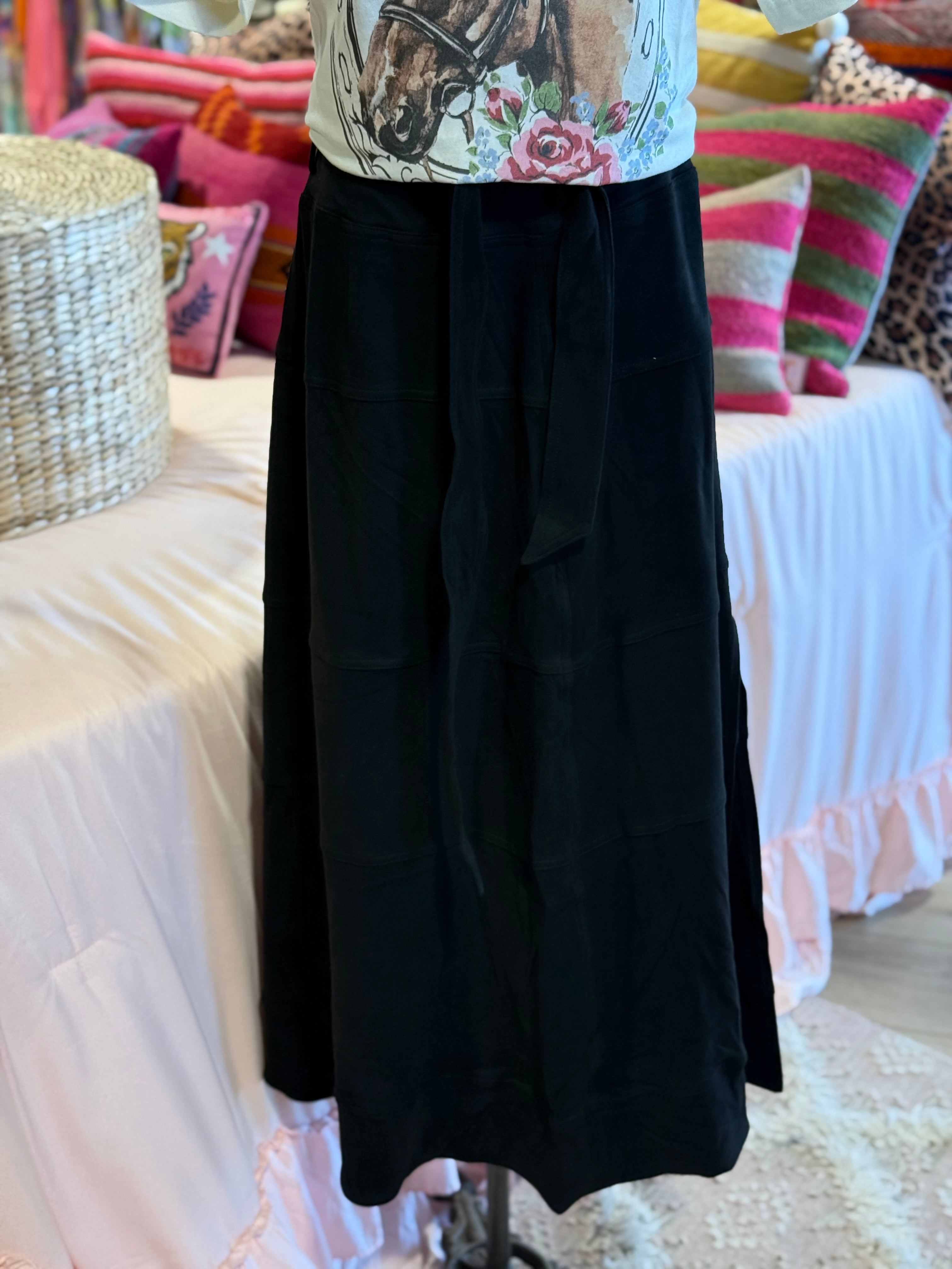 Shanna Suede Skirt (2colors)