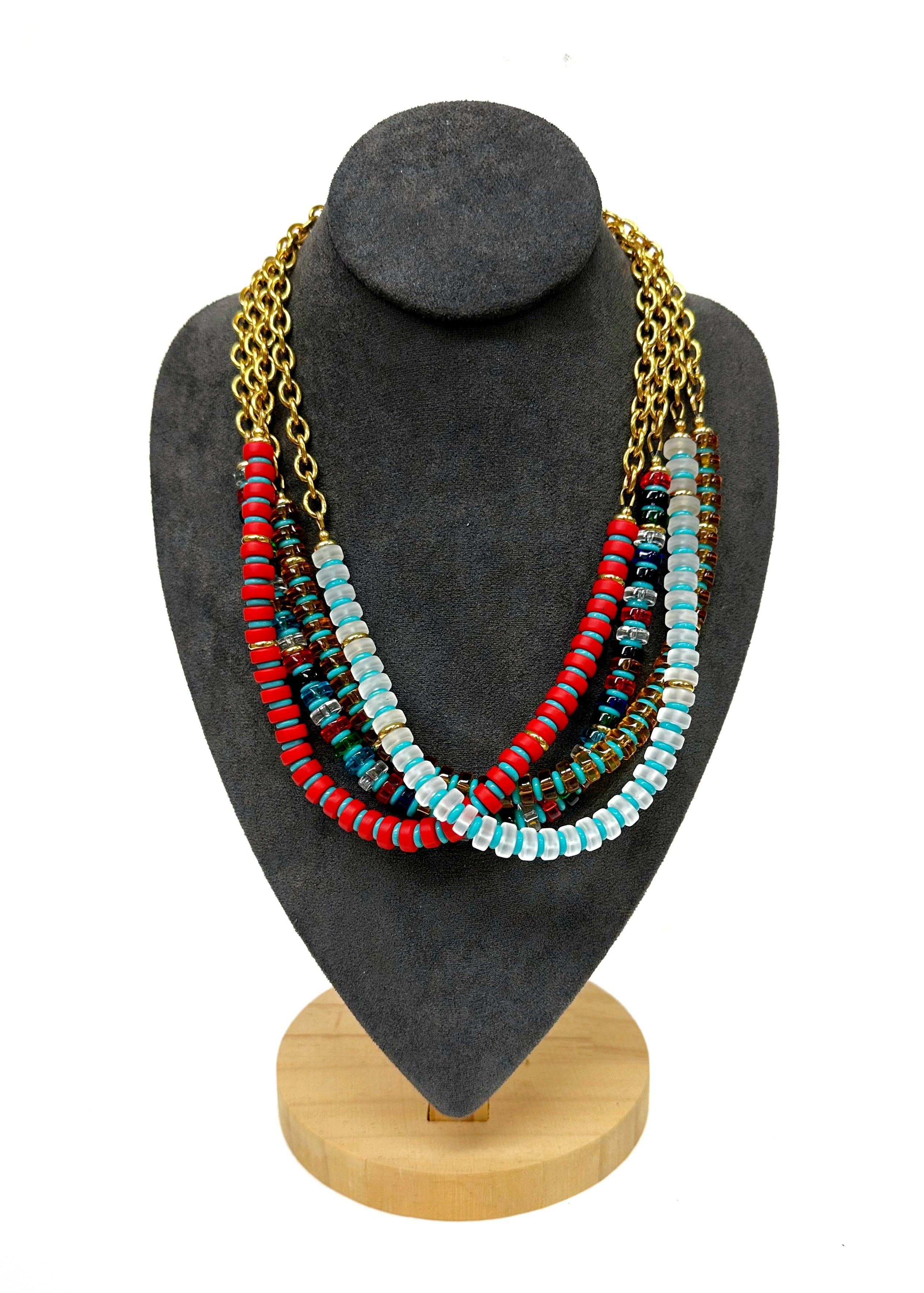 Heard Necklace- Multi