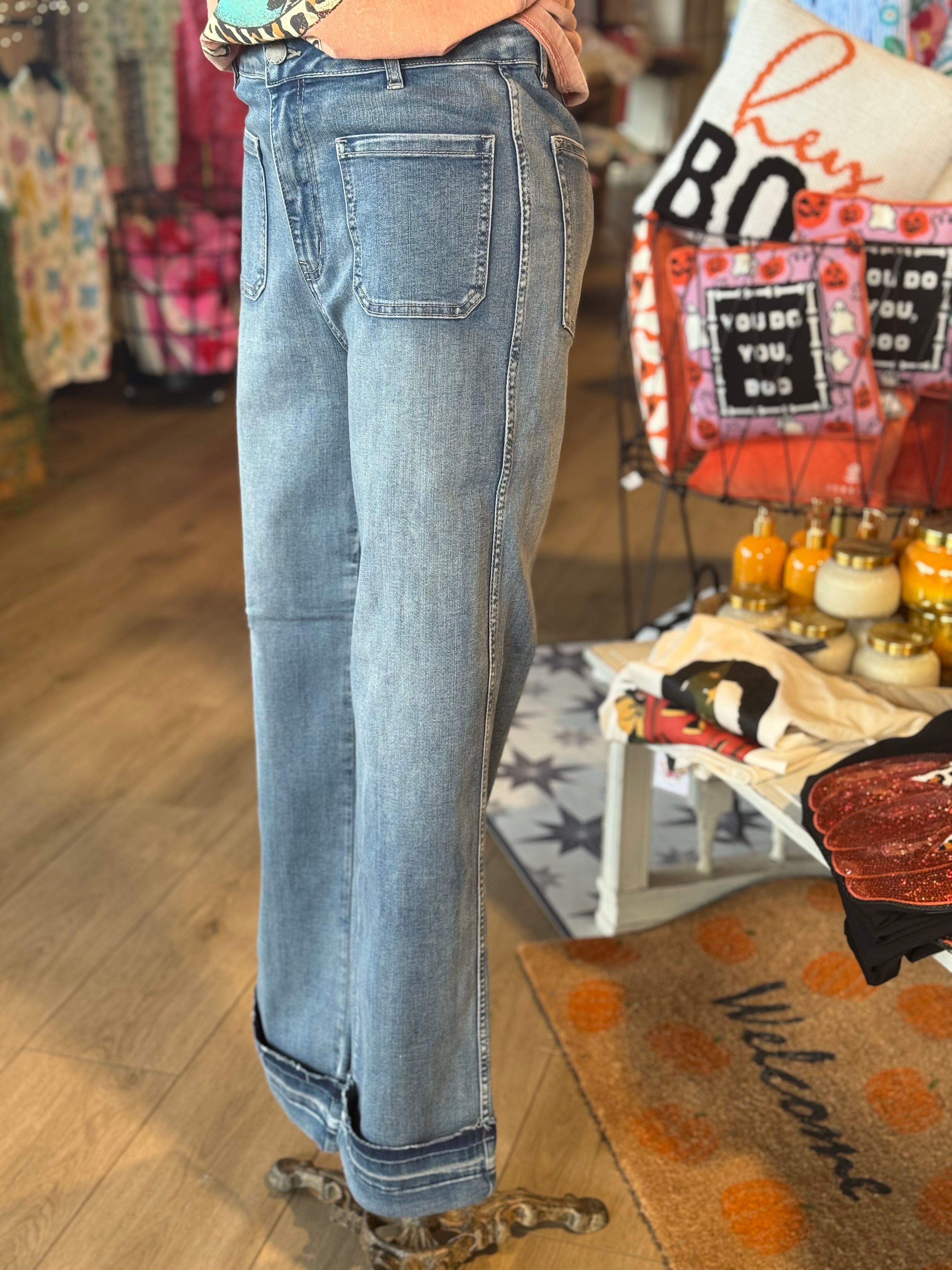 Kenzie Rae Cuff Jeans