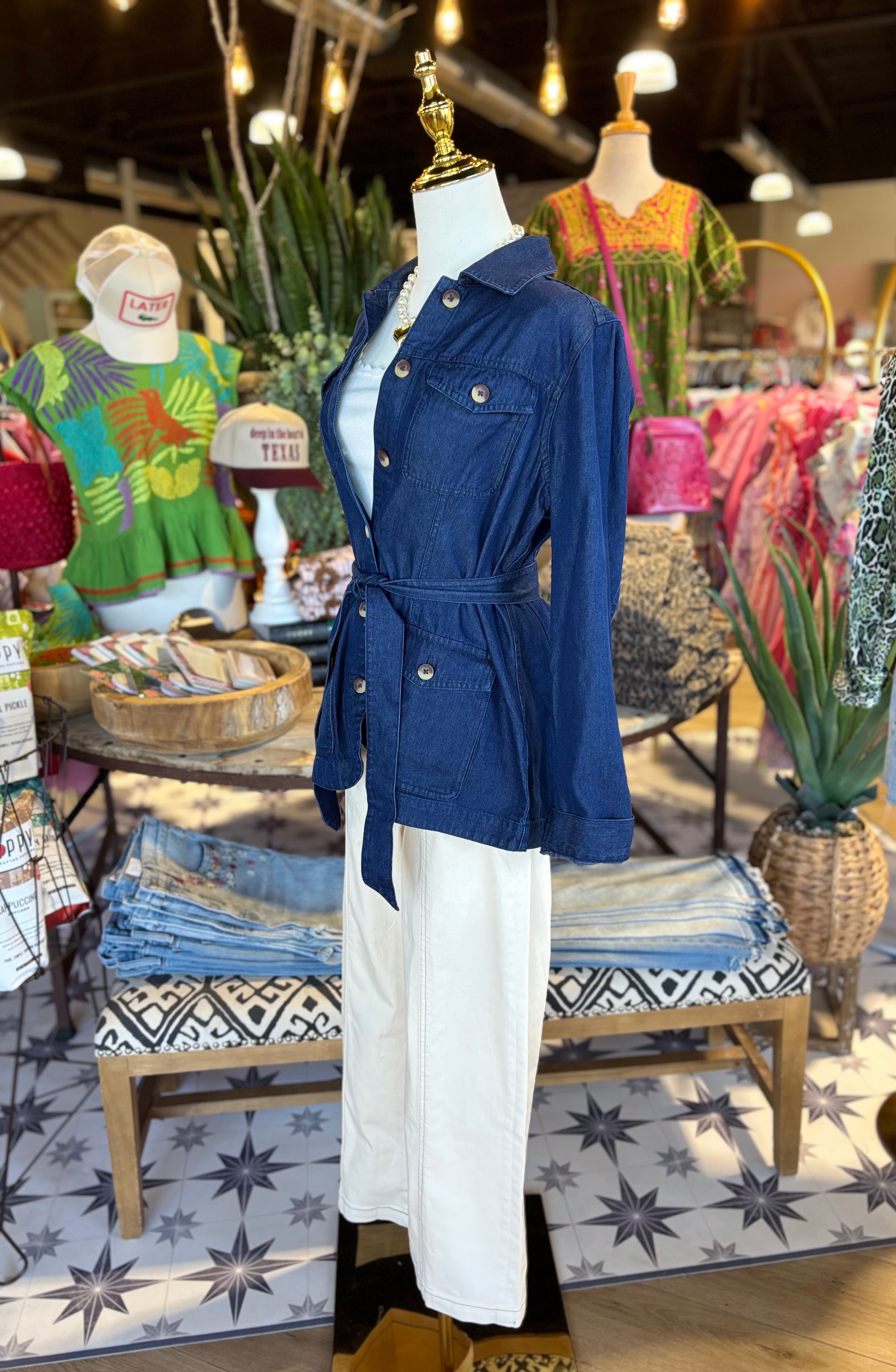 Stella Denim Shirt Jacket