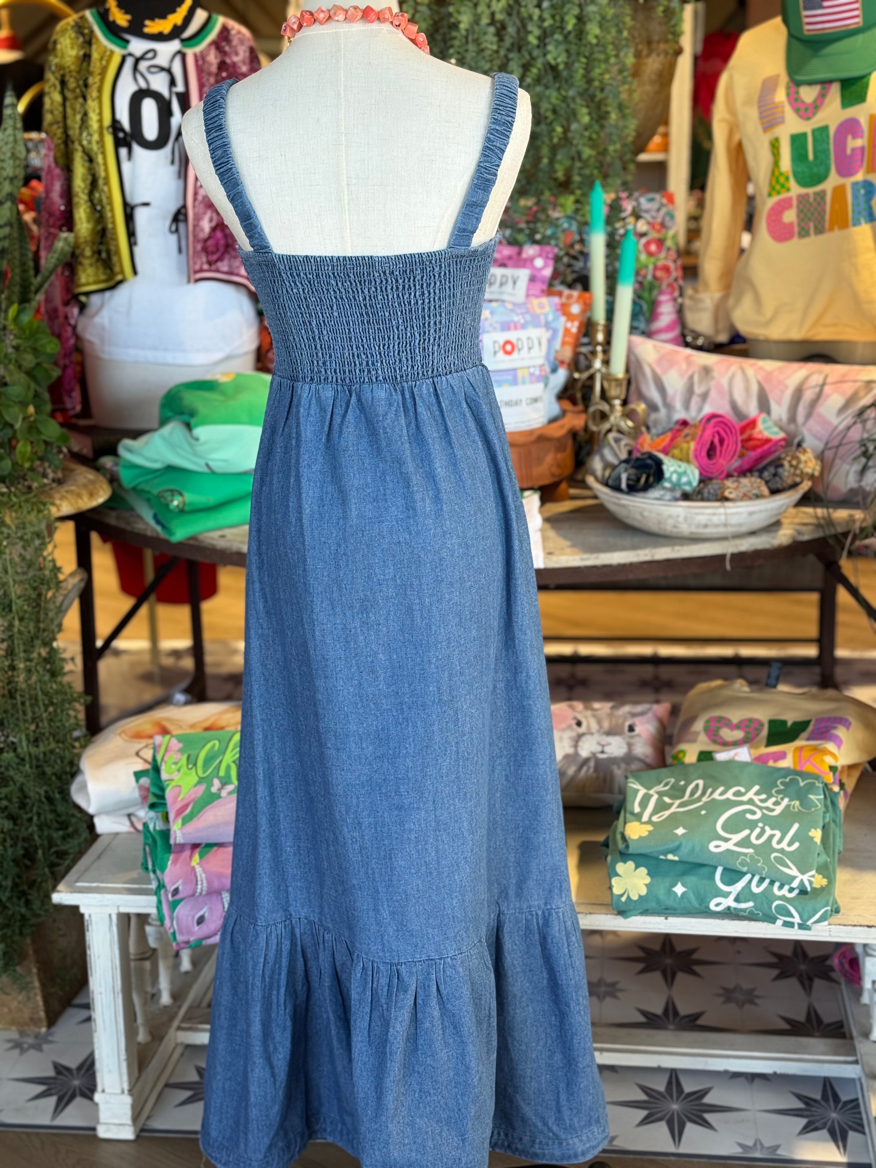 Sophia Denim Dress