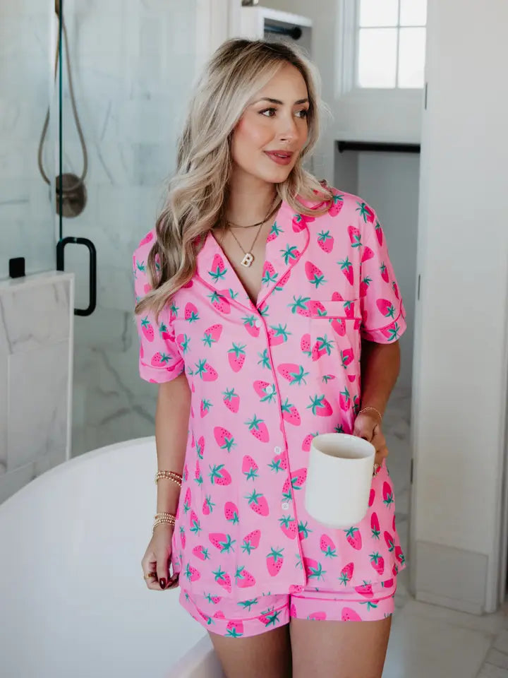 Strawberry Shortcake Pajamas-(Set)