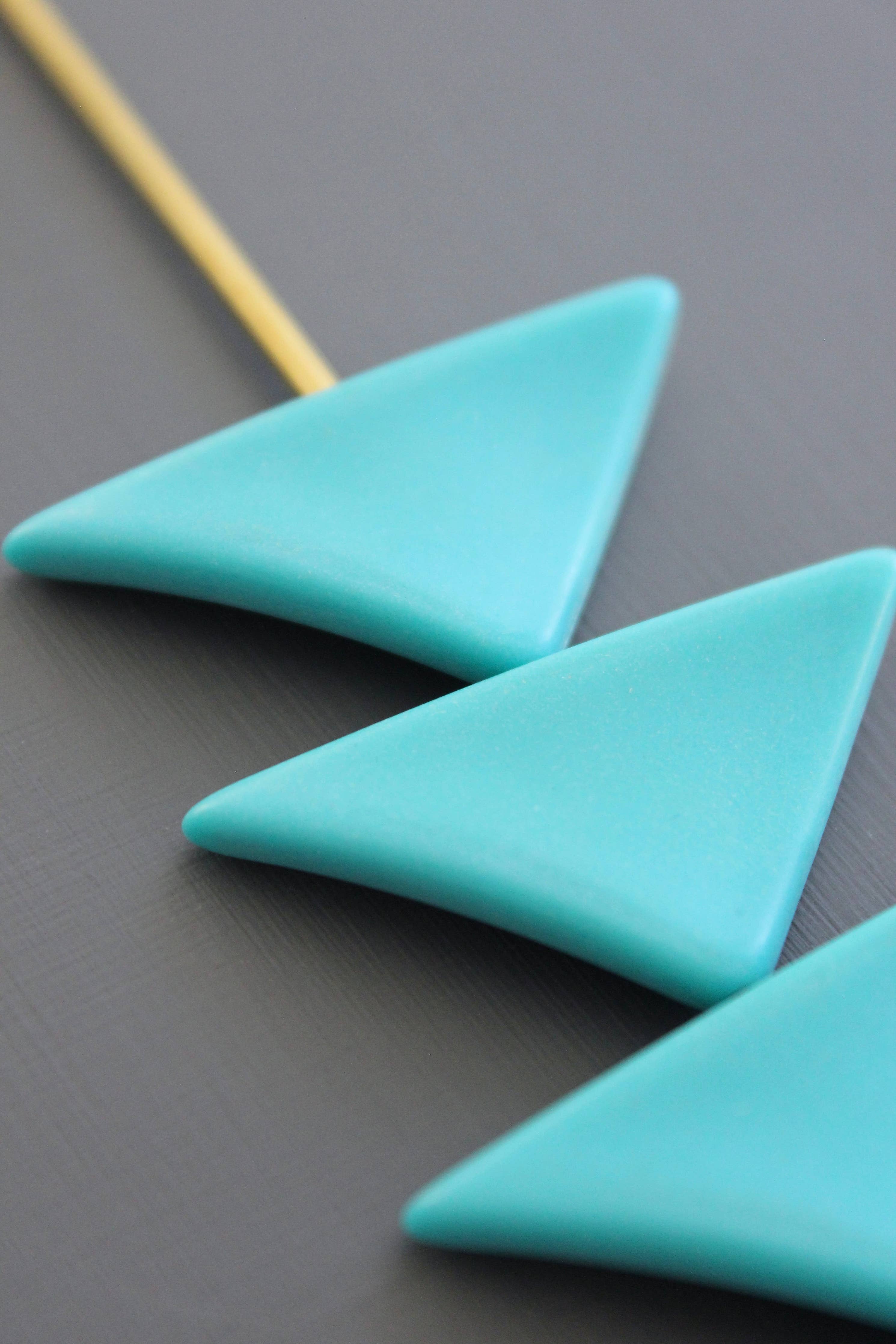 Turquoise Triangle Necklace