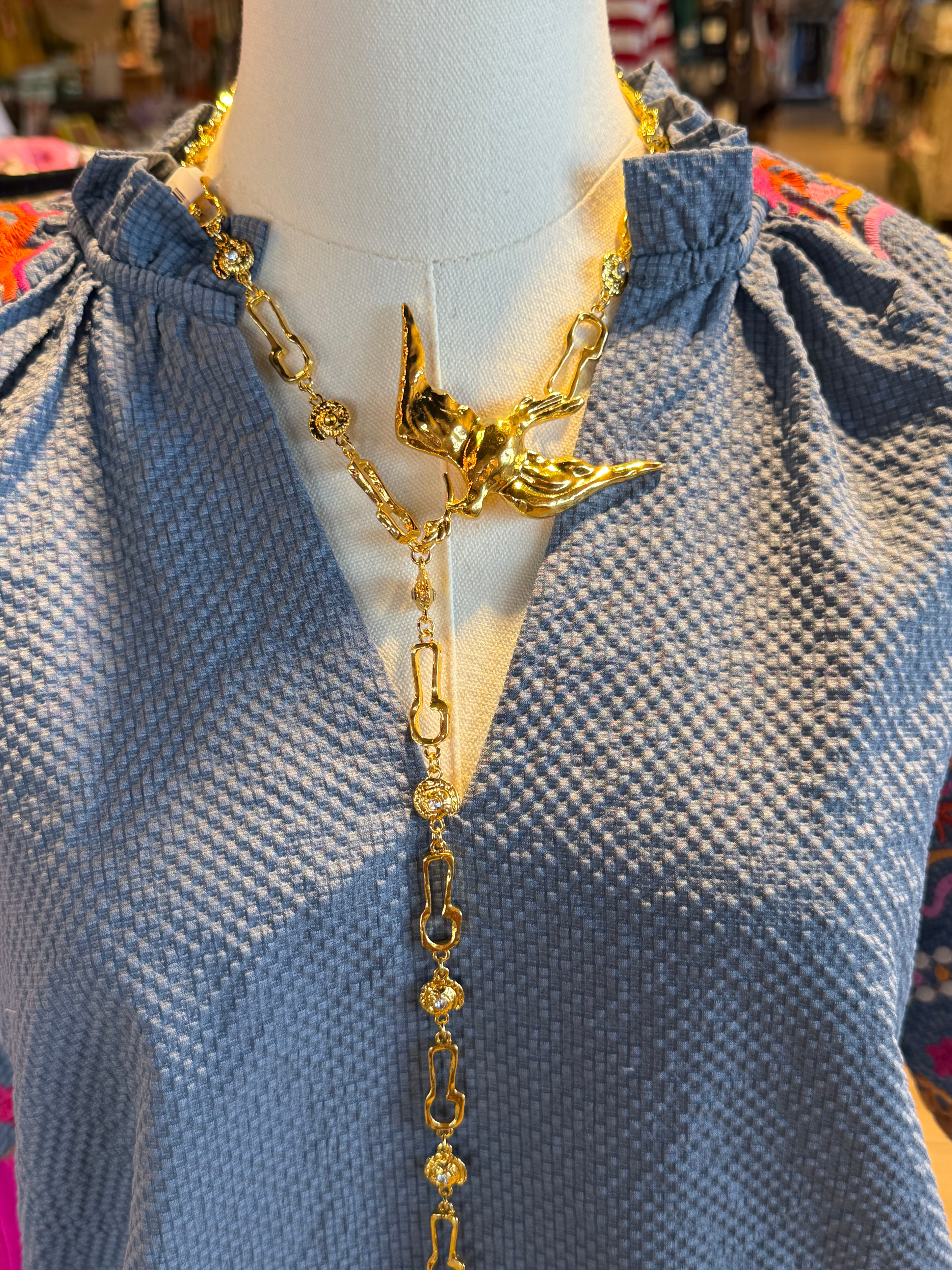 Sterling Embroidery Top