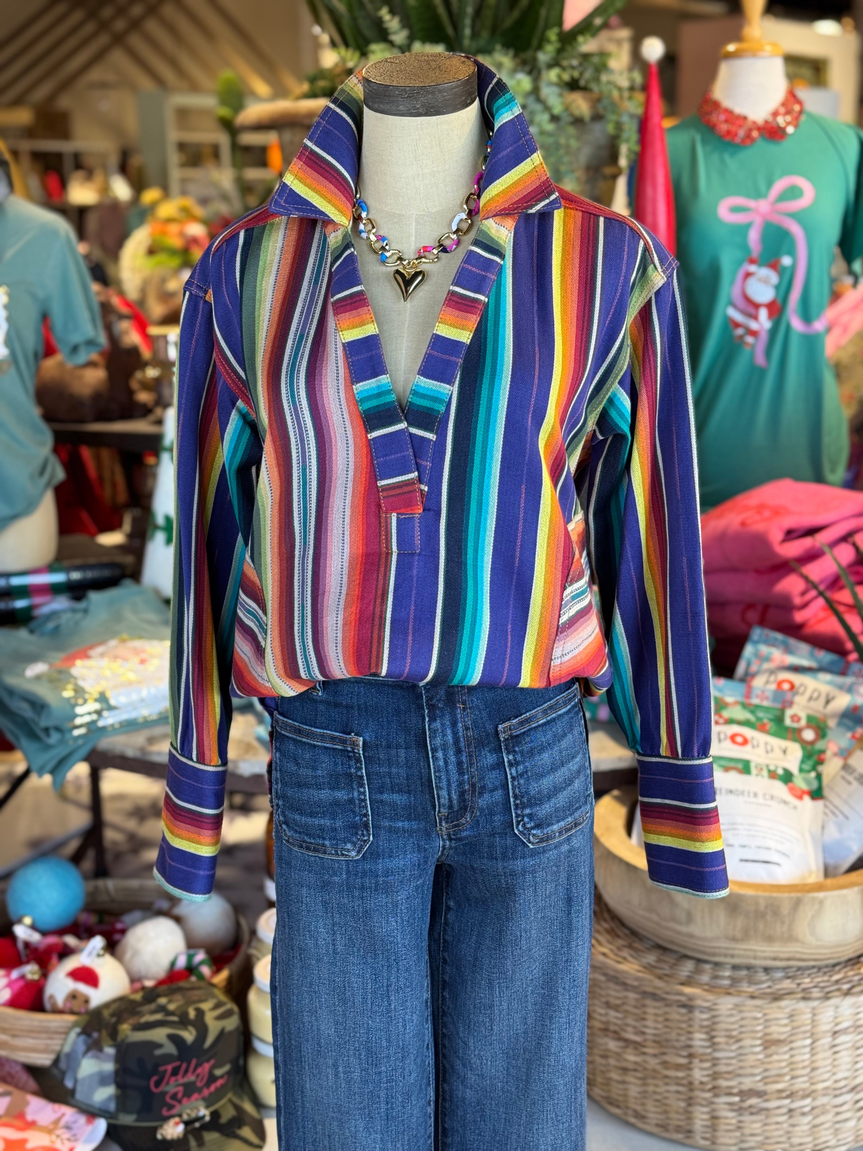 Meg Ann Serape Top
