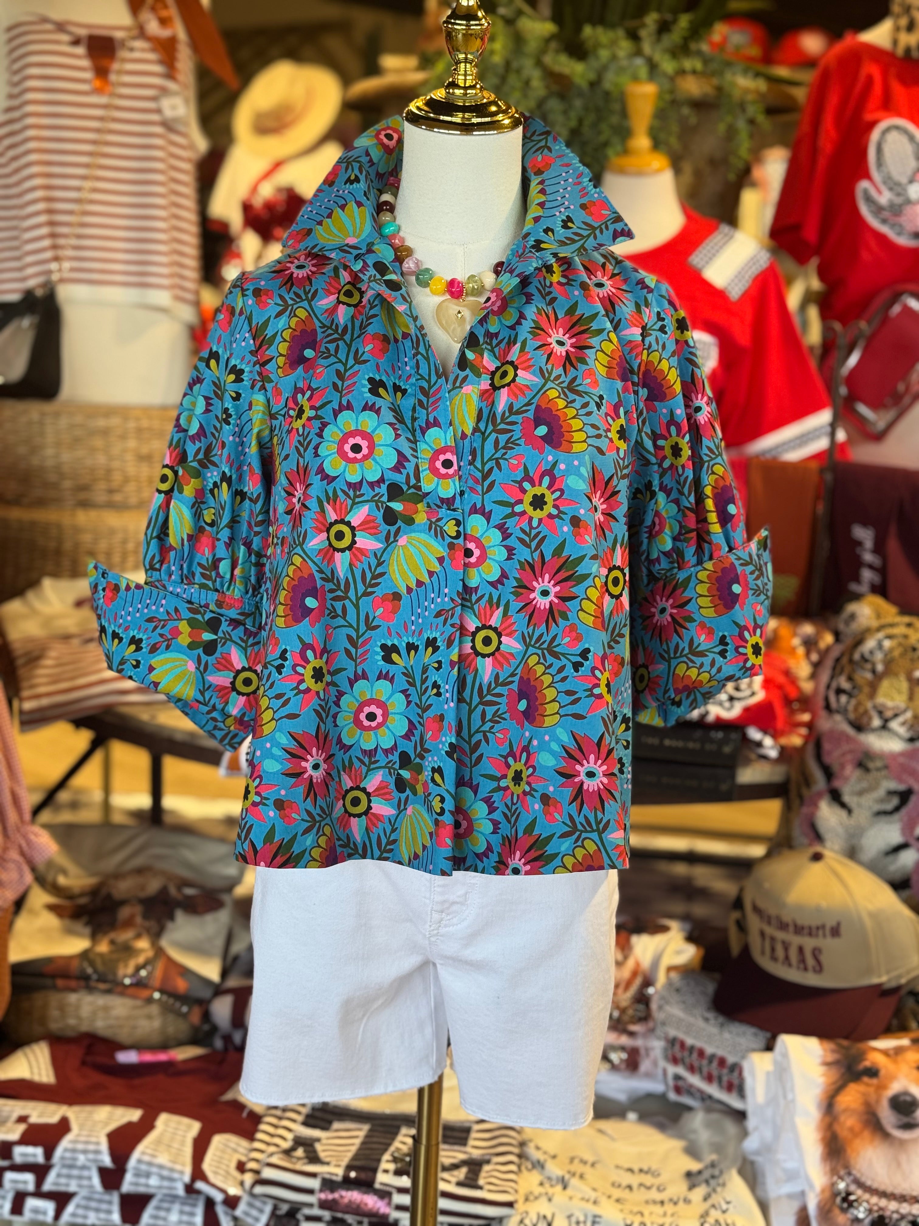 Trinidad Floral Top