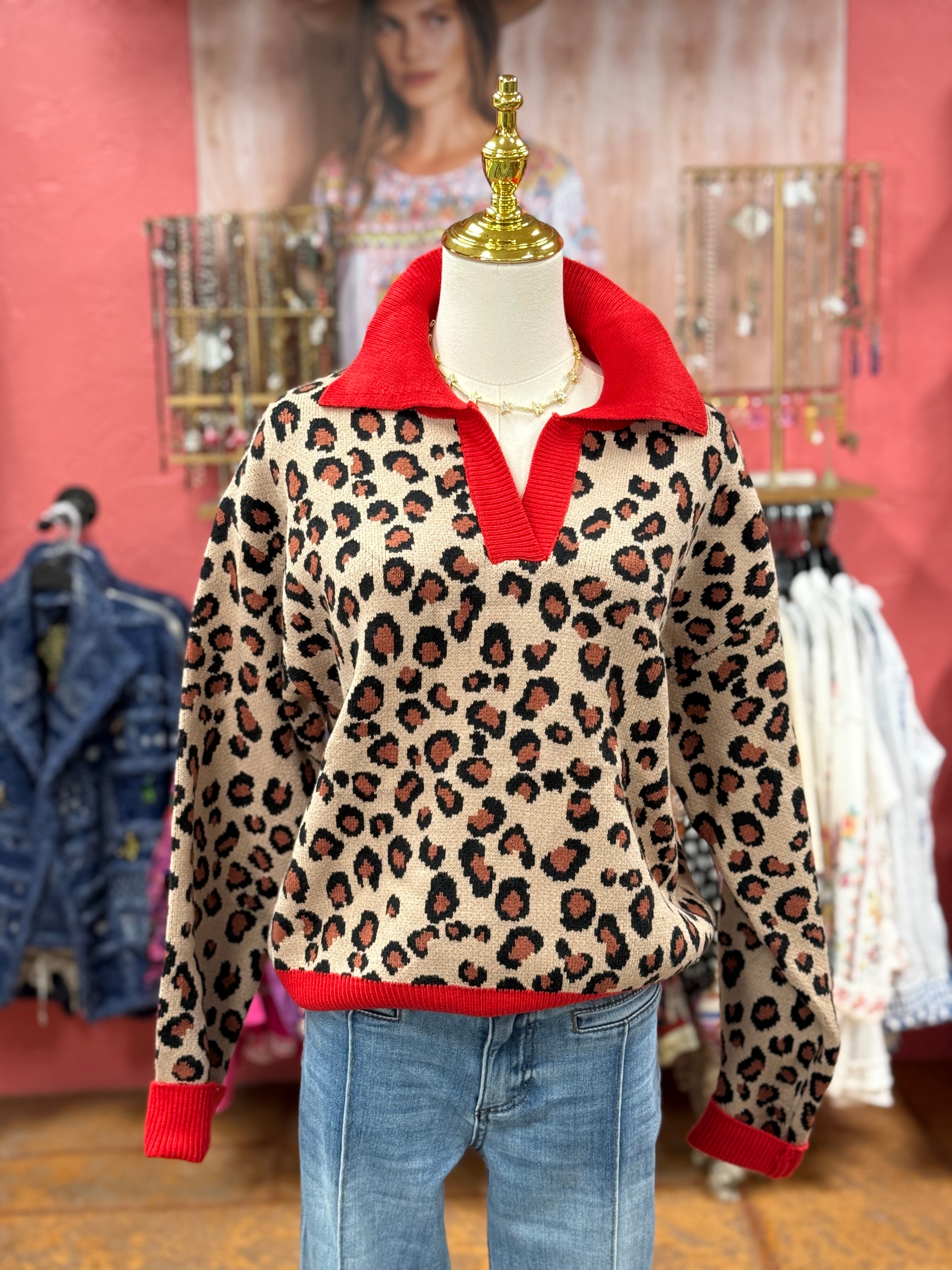 Marisol Leopard Sweater