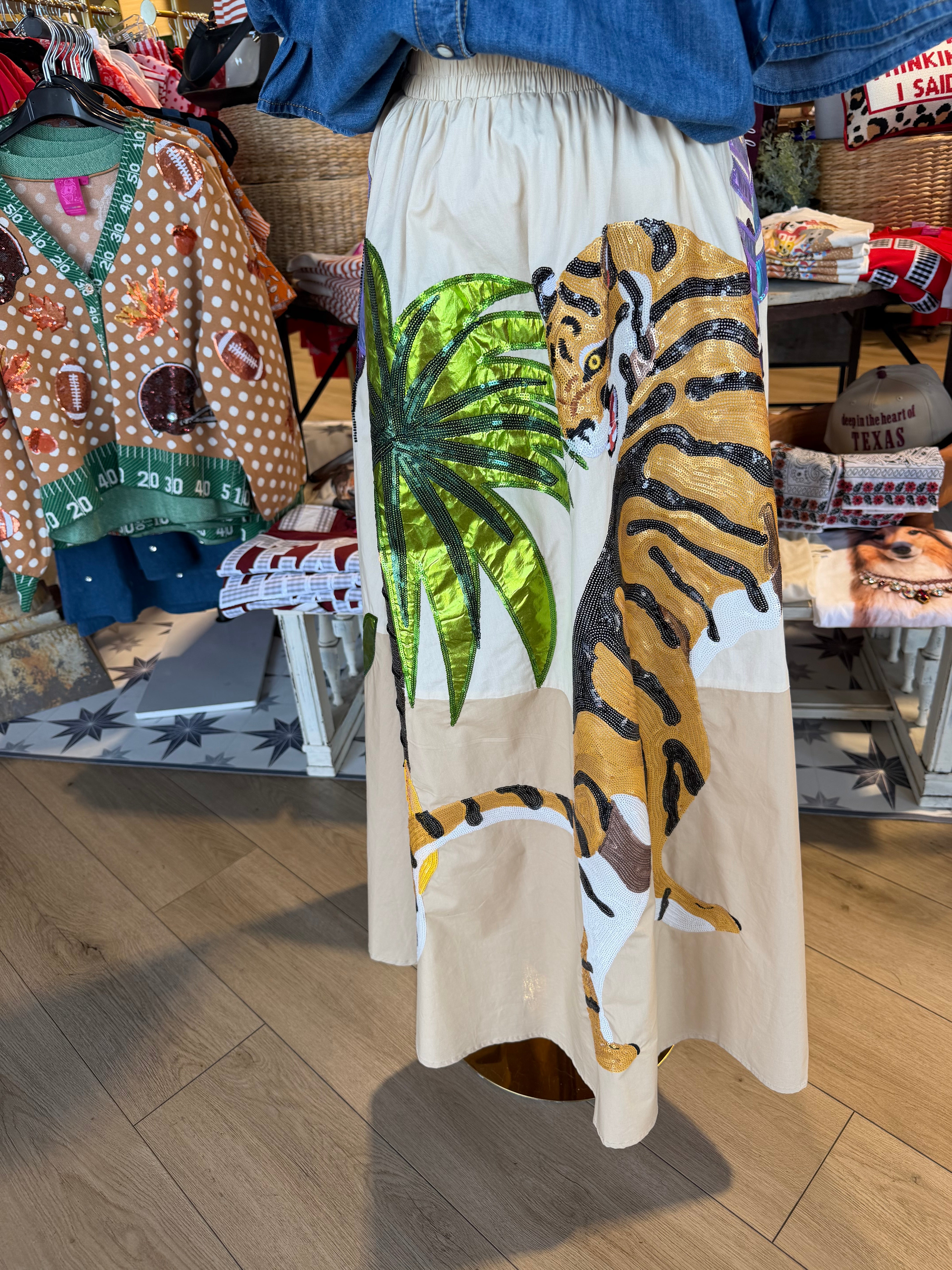 Tiger Palm Skirt