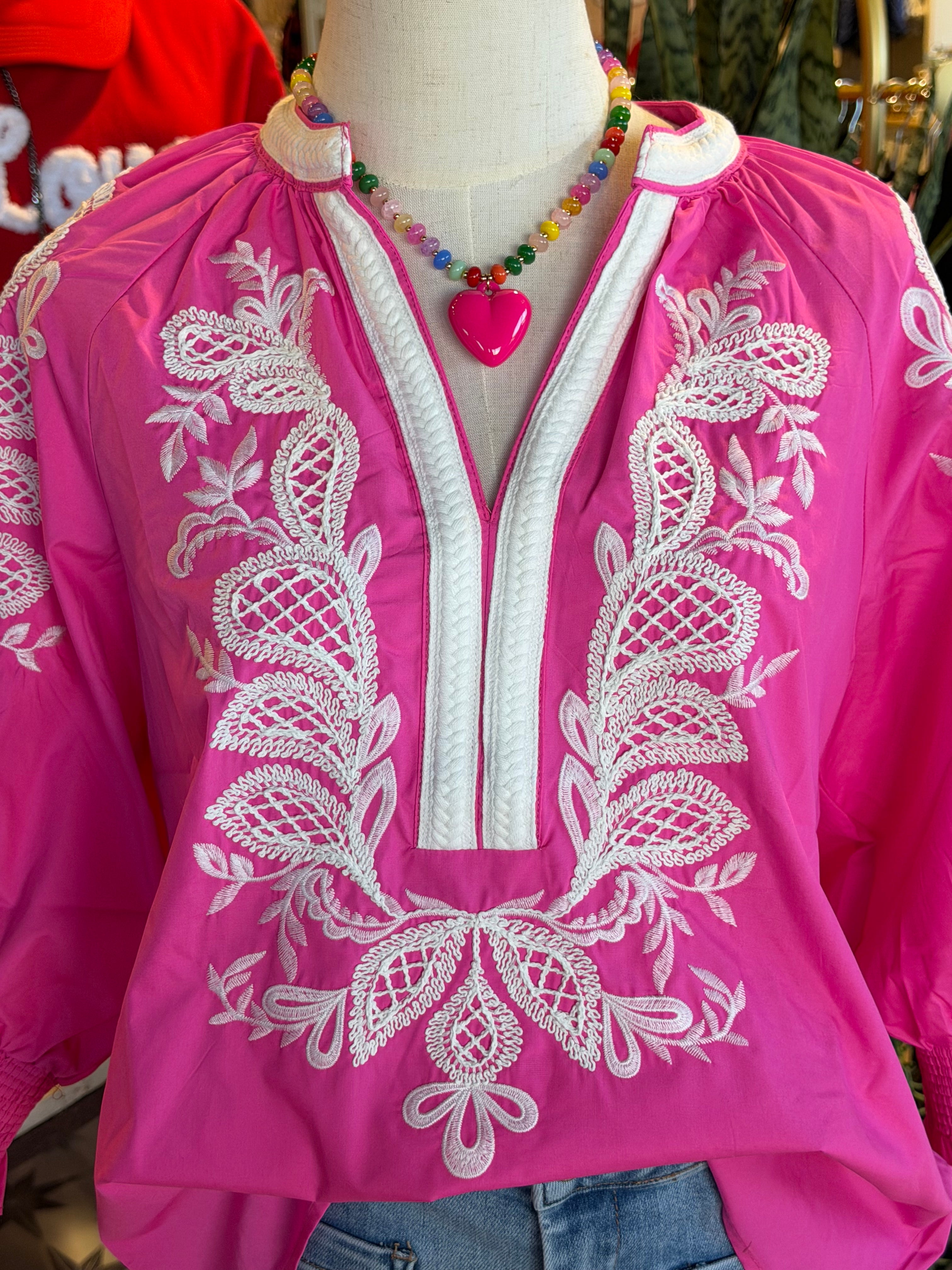 Lola Embroidered Top