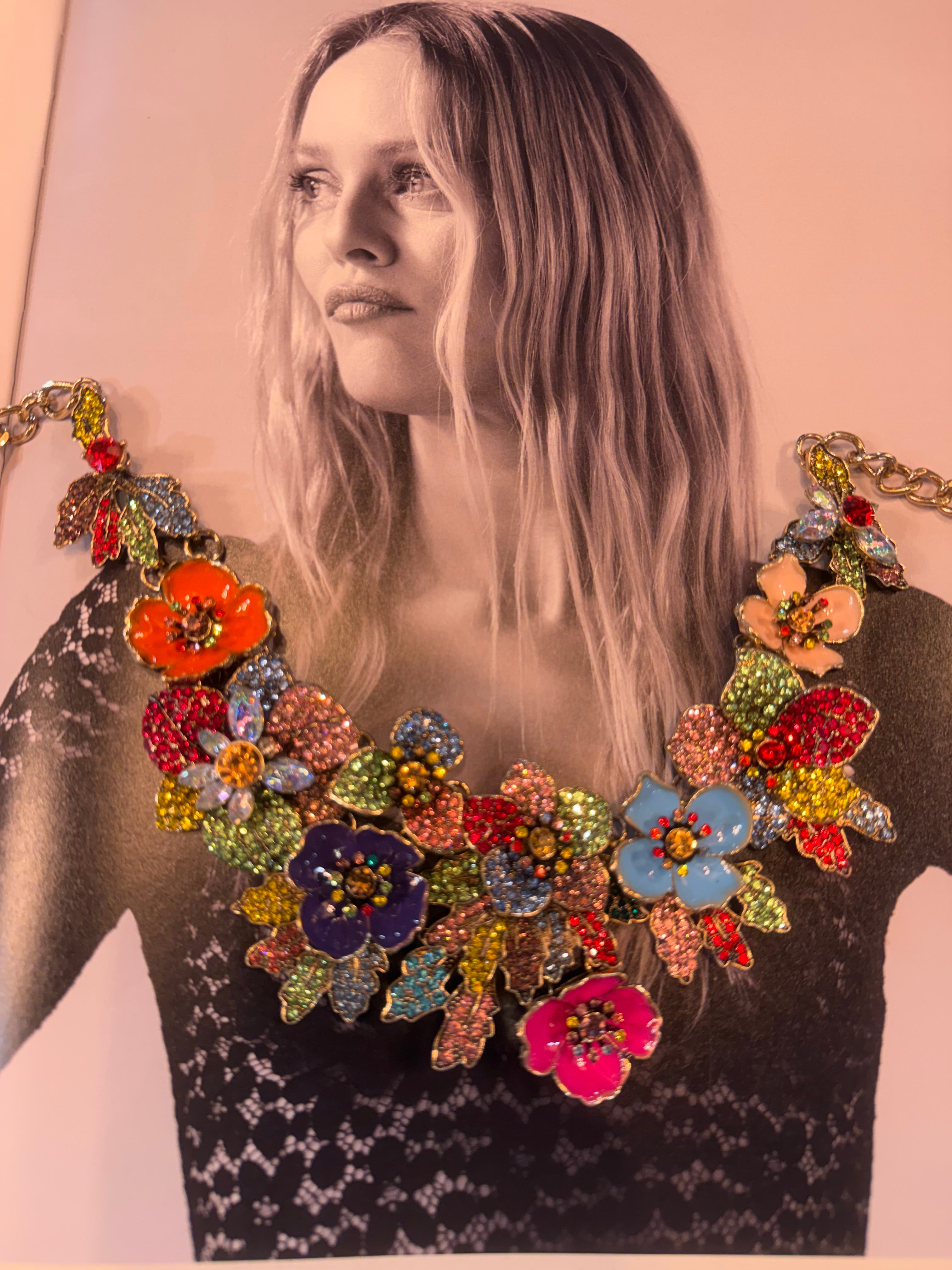 Floral Statement Necklace
