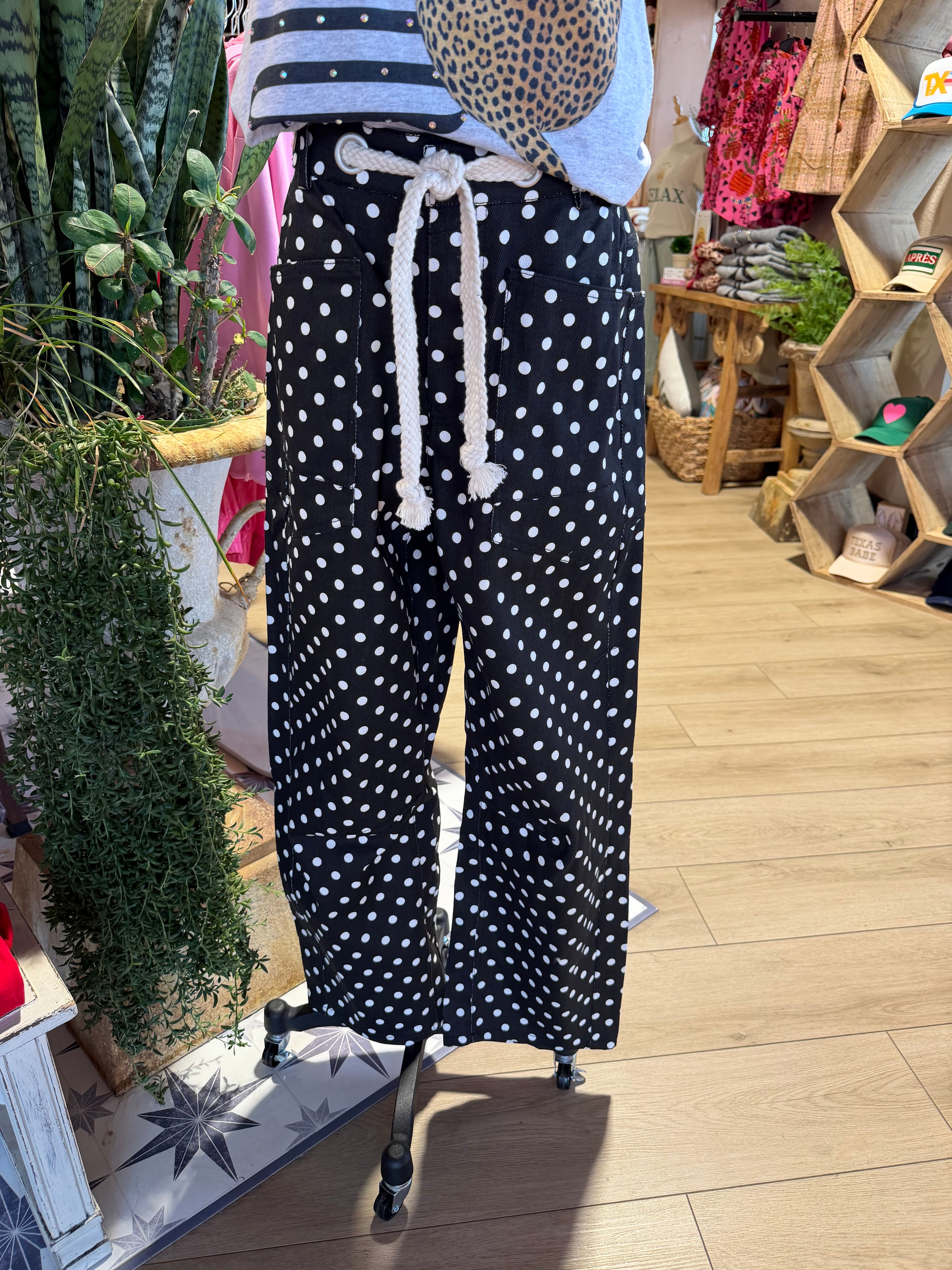 Retro Radius Barrel Pants
