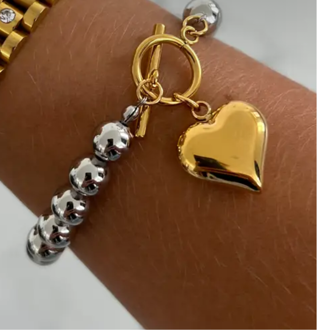 Glam Heart Bracelet